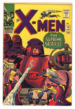 The X-Men Vol 1 16 FN (6.0) (1966) 