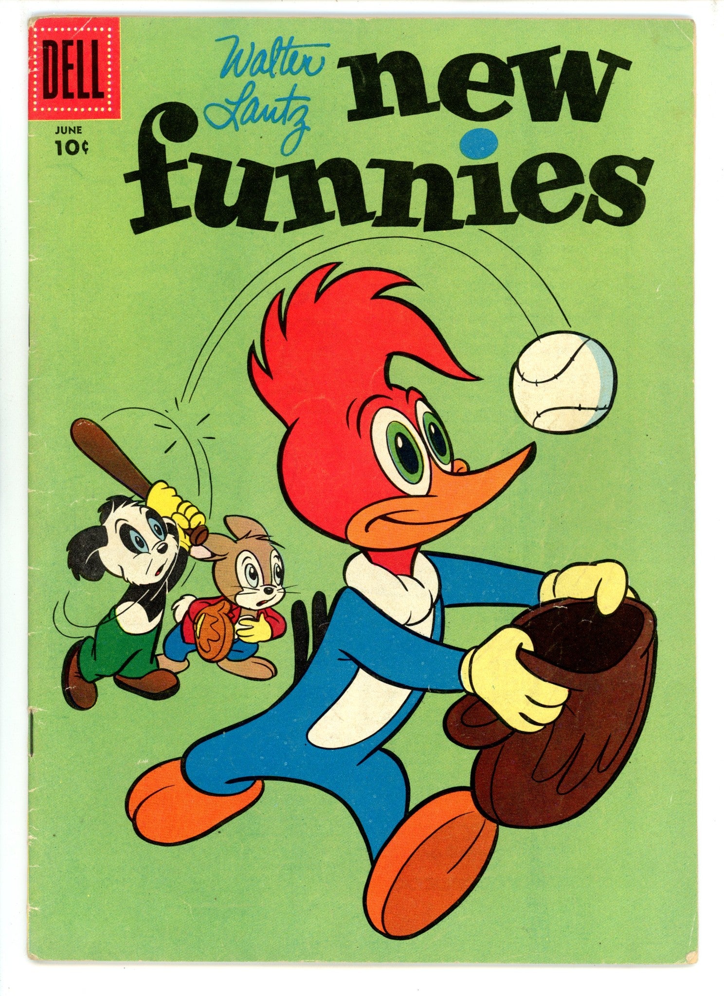 Walter Lantz New Funnies 232 VG/FN (5.0) (1956) 