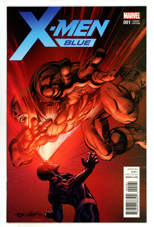 X-Men: Blue 1 NM- (9.2) (2017) Adams Incentive Variant