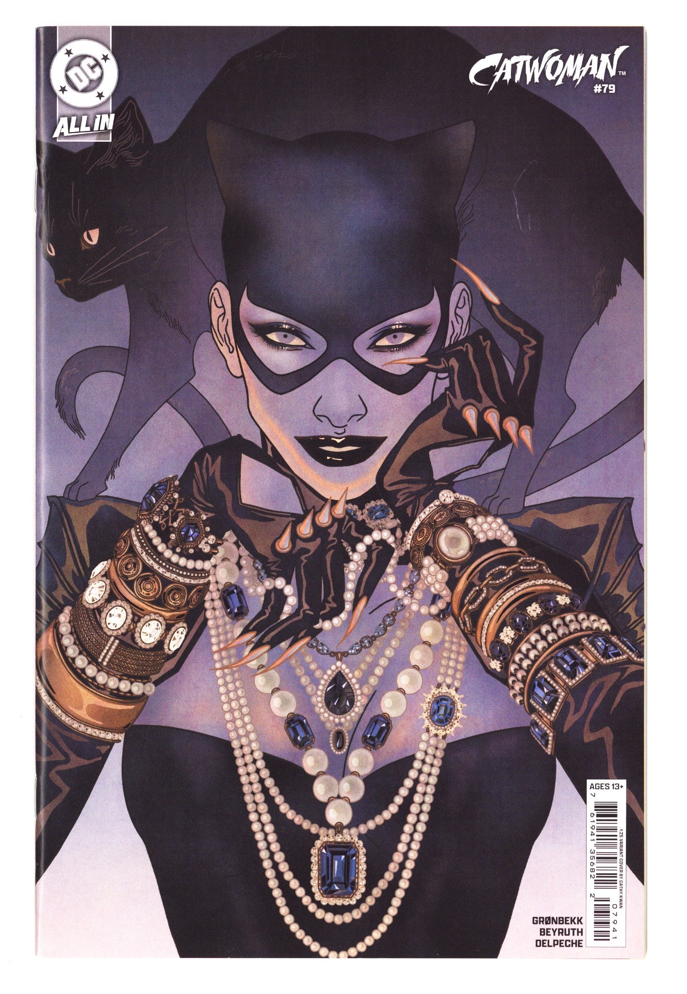 Catwoman Vol 5 79 NM- (9.2) (2025) Kwan Incentive Variant 