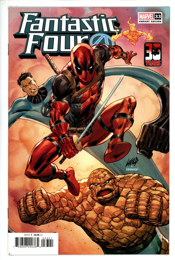 Fantastic Four Vol 6 33 Liefeld Variant (2021)