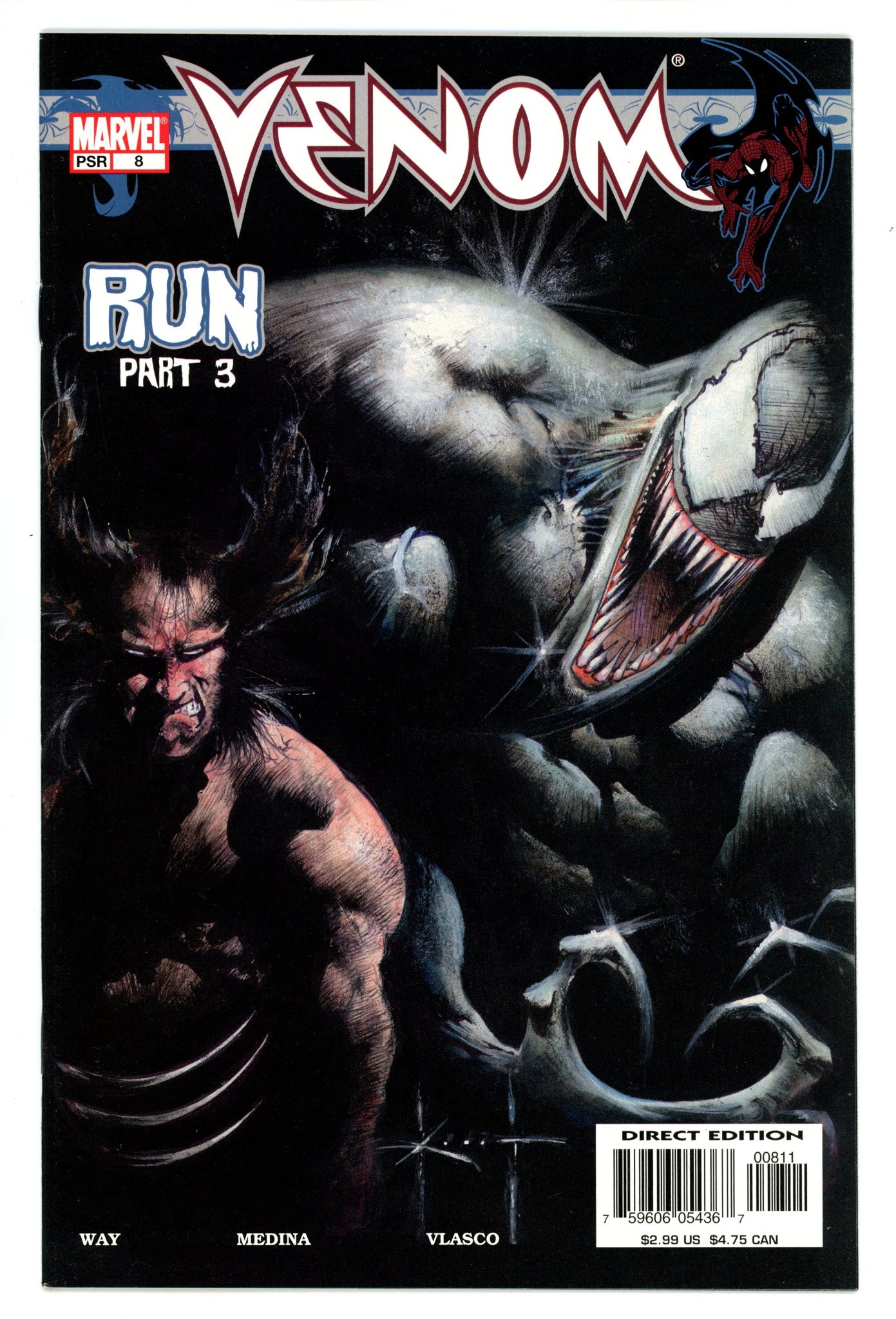 Venom Vol 1 8 NM- (9.2) (2004) 