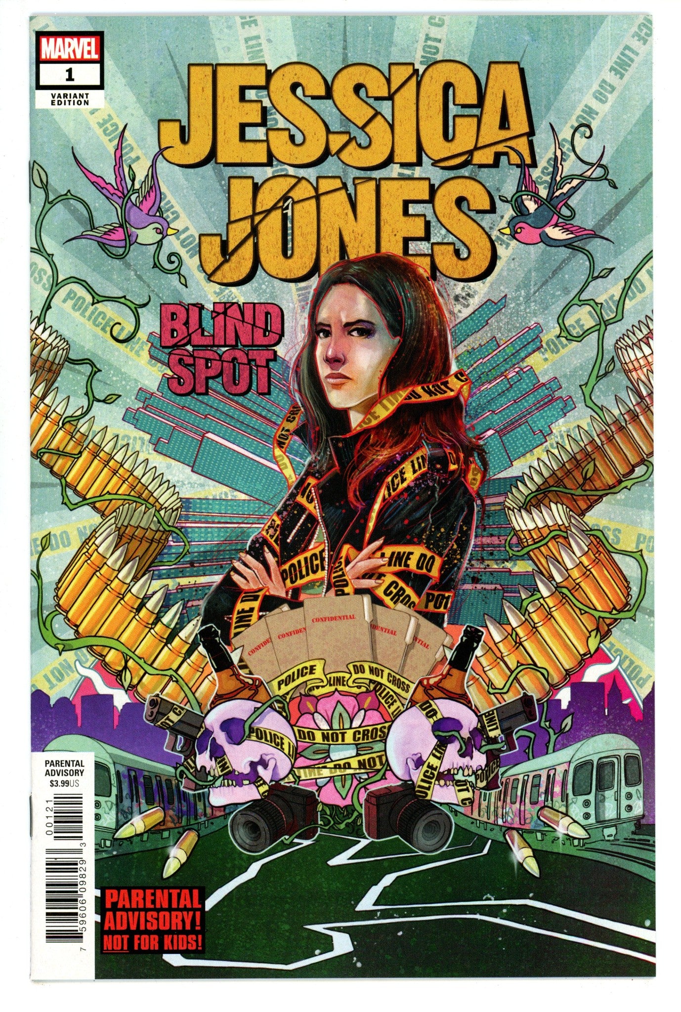Jessica Jones: Blind Spot 1 High Grade (2020) Simmonds Variant 