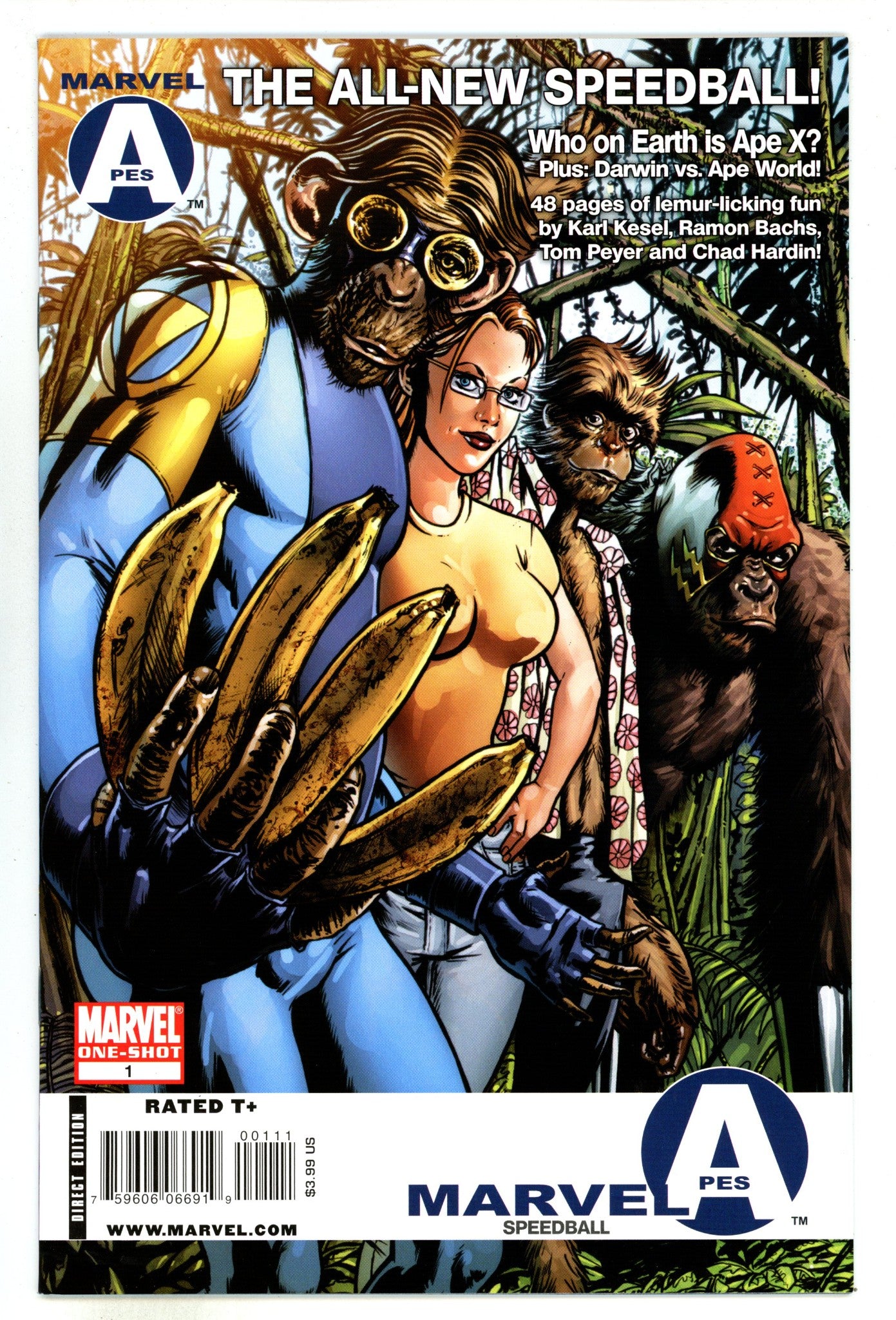Marvel Apes: Speedball [nn] High Grade (2009) 