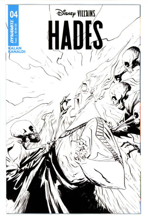 Disney Villains Hades 4 Lee Line Art Incentive Variant (2023)