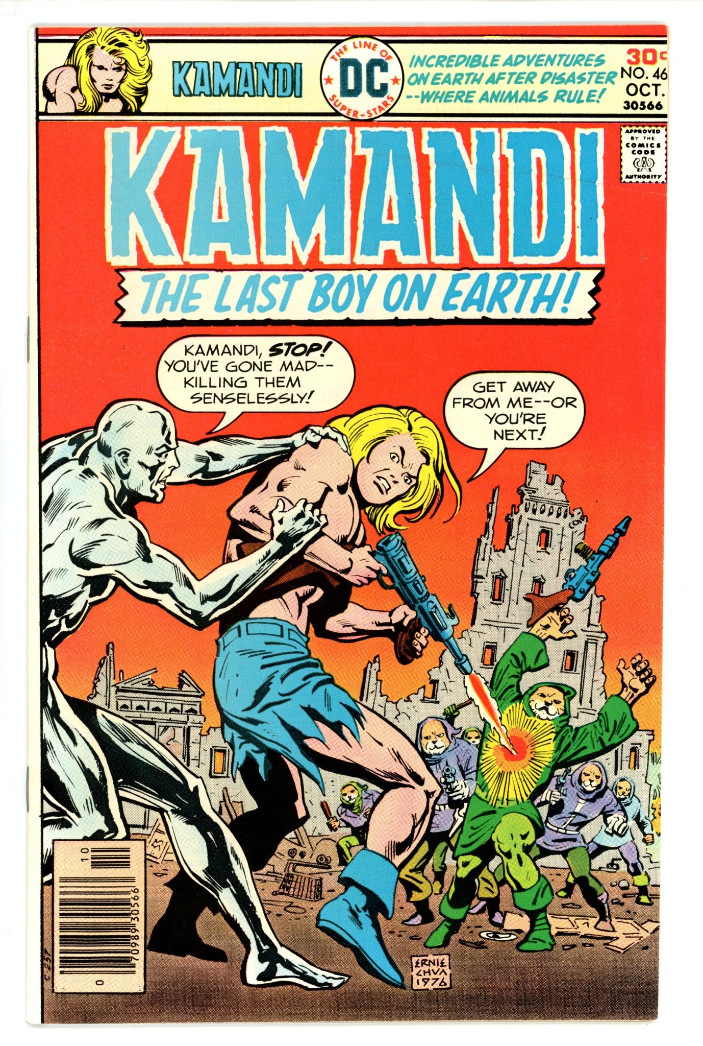 Kamandi, the Last Boy on Earth 46 VF (1976)