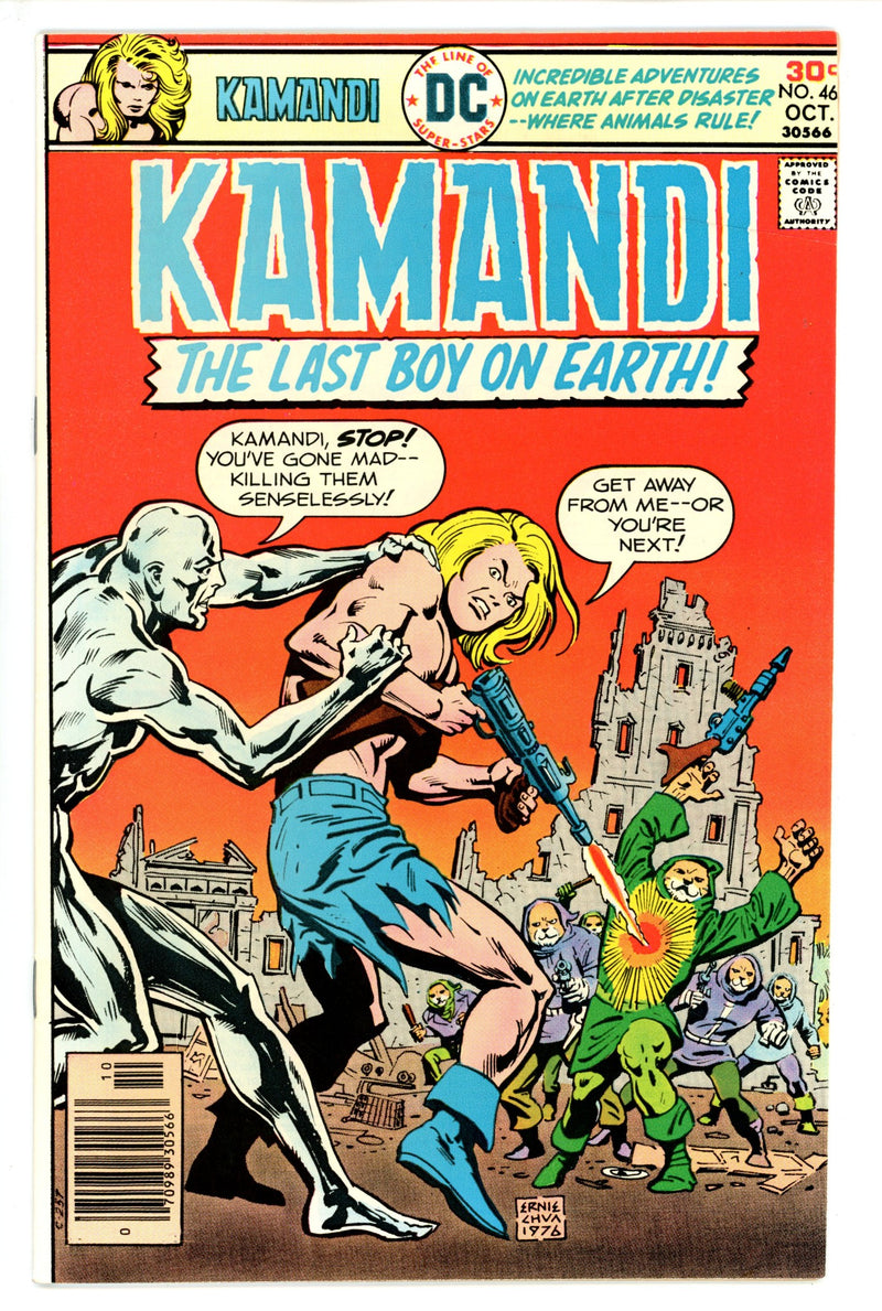 Kamandi, the Last Boy on Earth 46 VF (1976)