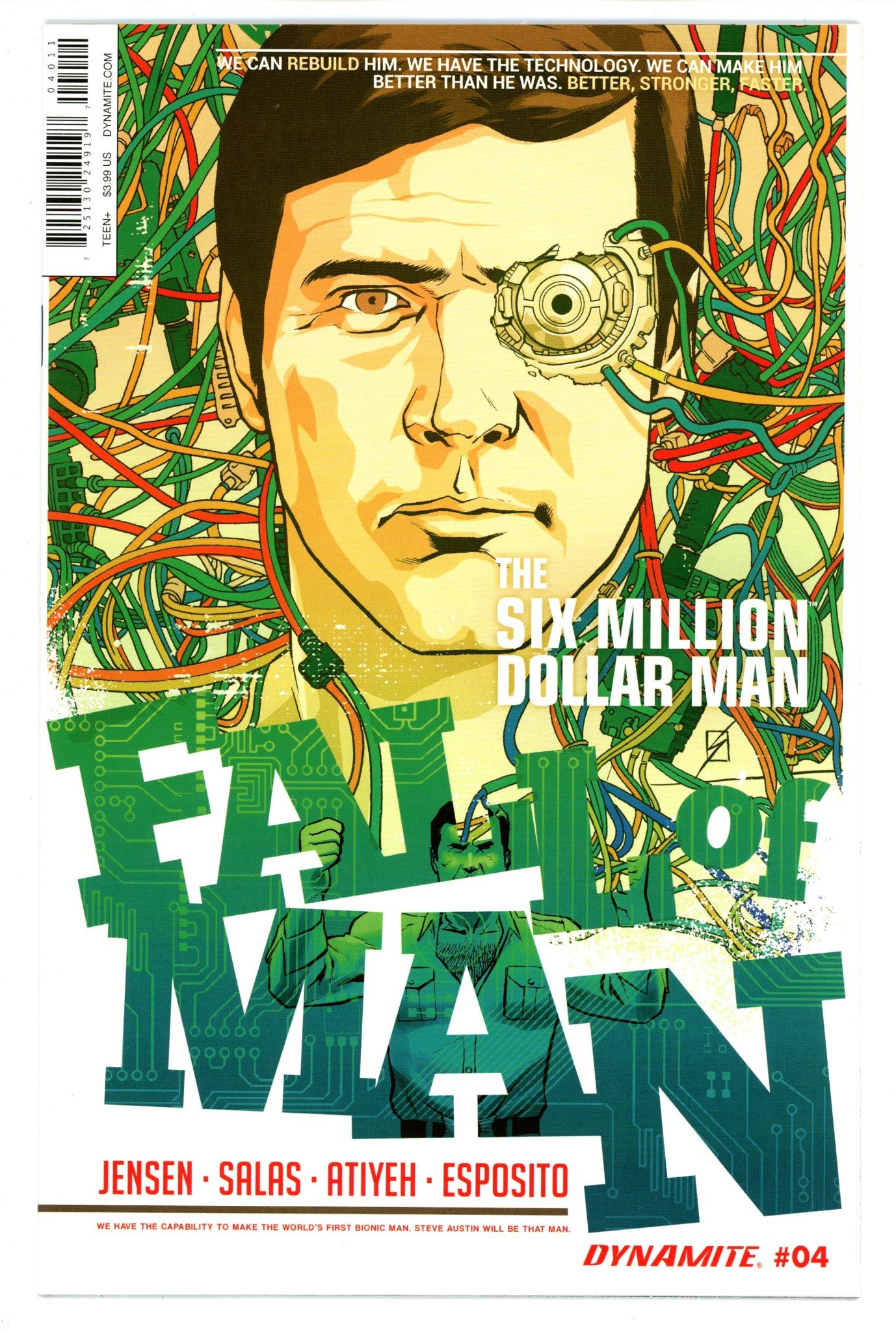 The Six Million Dollar Man: Fall of Man 4 High Grade (2016) 
