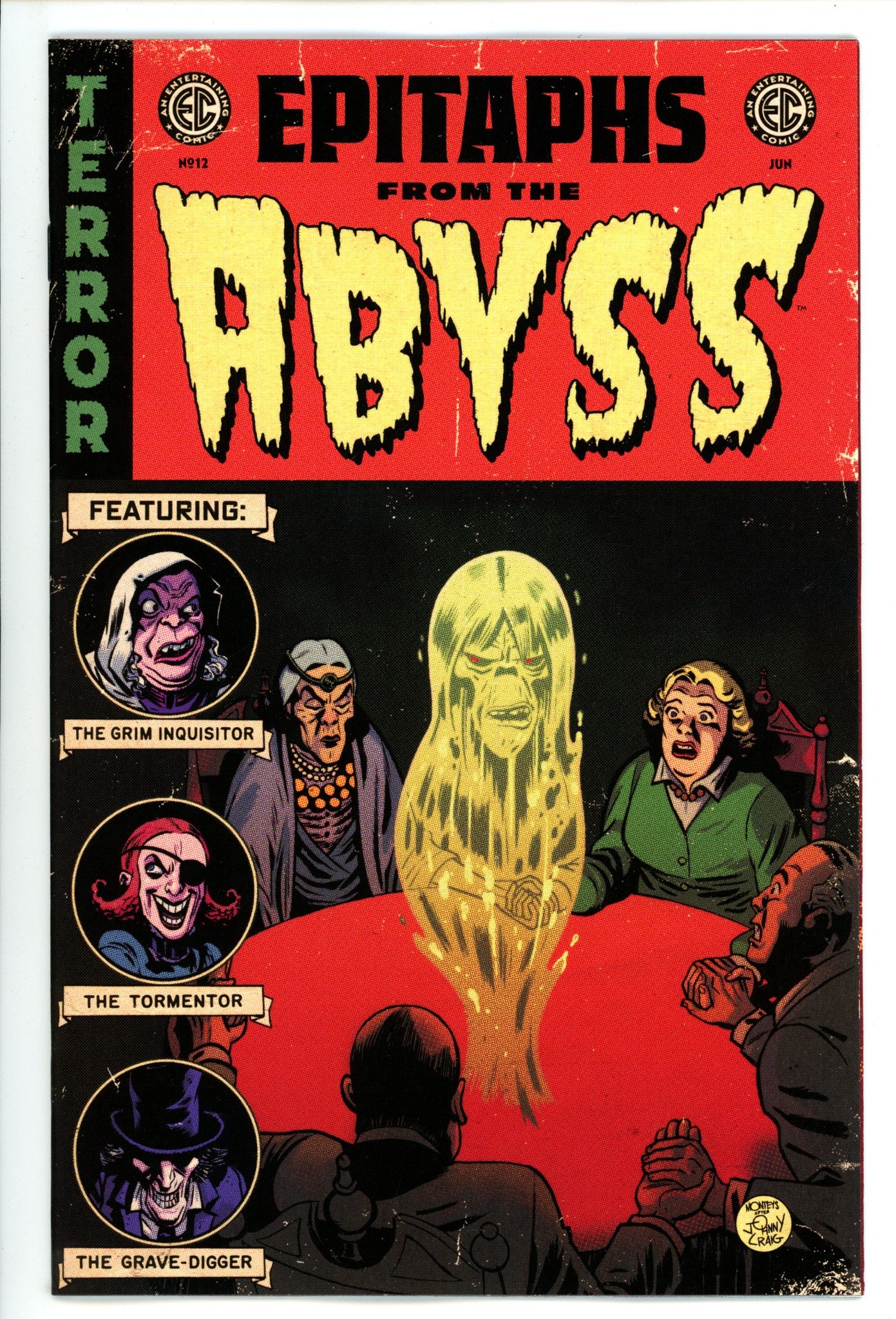 EC Epitaphs From The Abyss 12 Monteys Homage Incentive Variant NM- (2025)