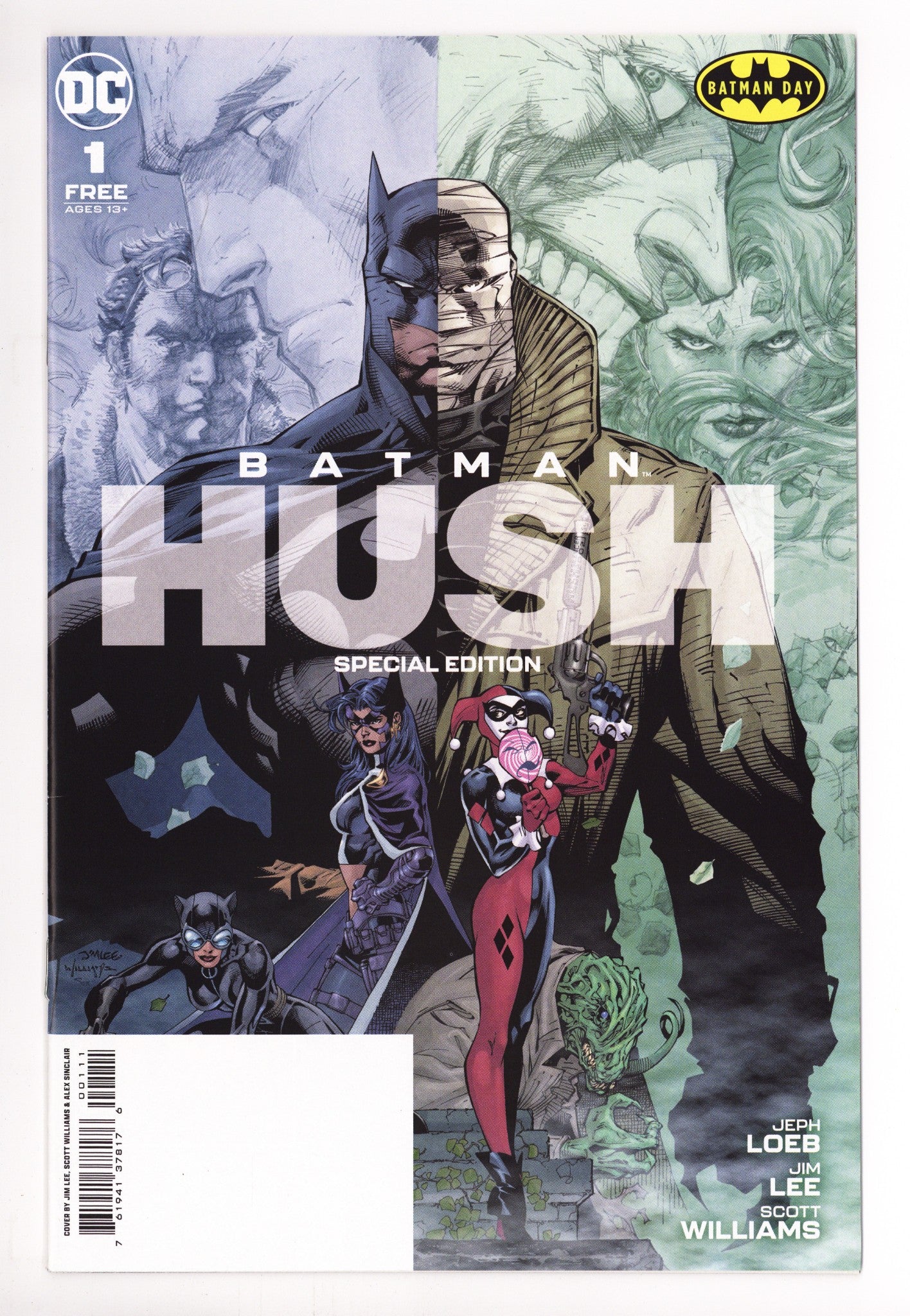 Batman Hush 1 Batman Day Special Edition 1 High Grade (2022) 