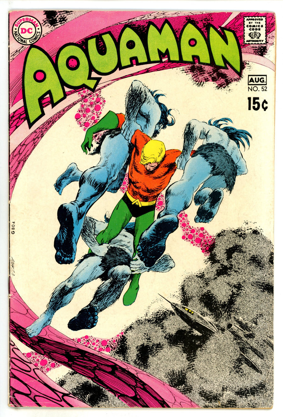 Aquaman Vol 1 52 VG+ (4.5) (1970) 