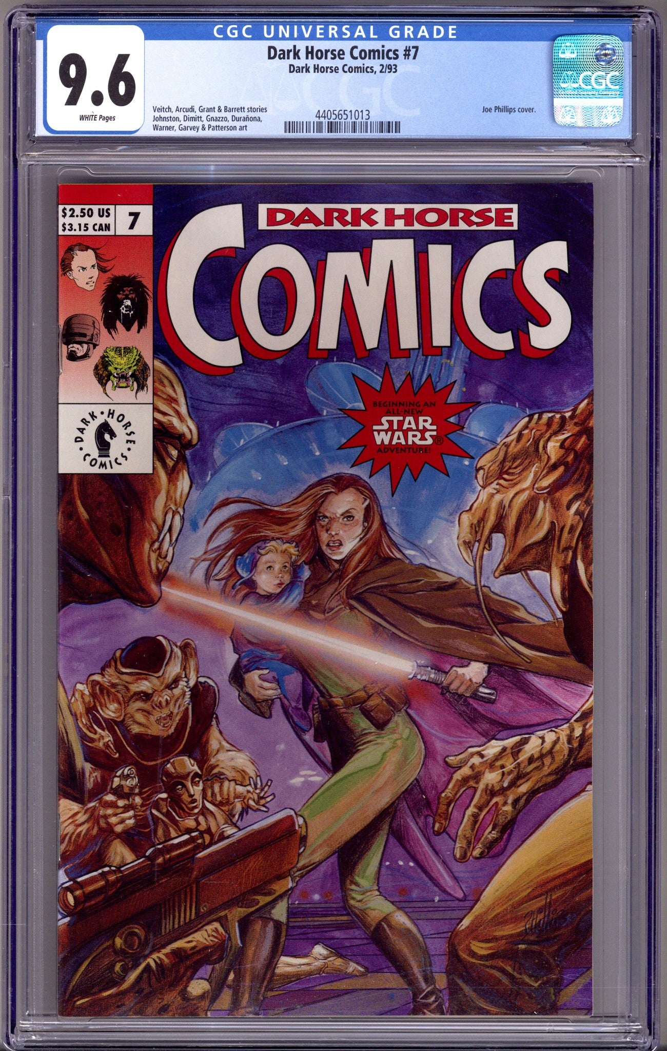Dark Horse Comics 7 CGC 9.6 (NM+) (1993) 