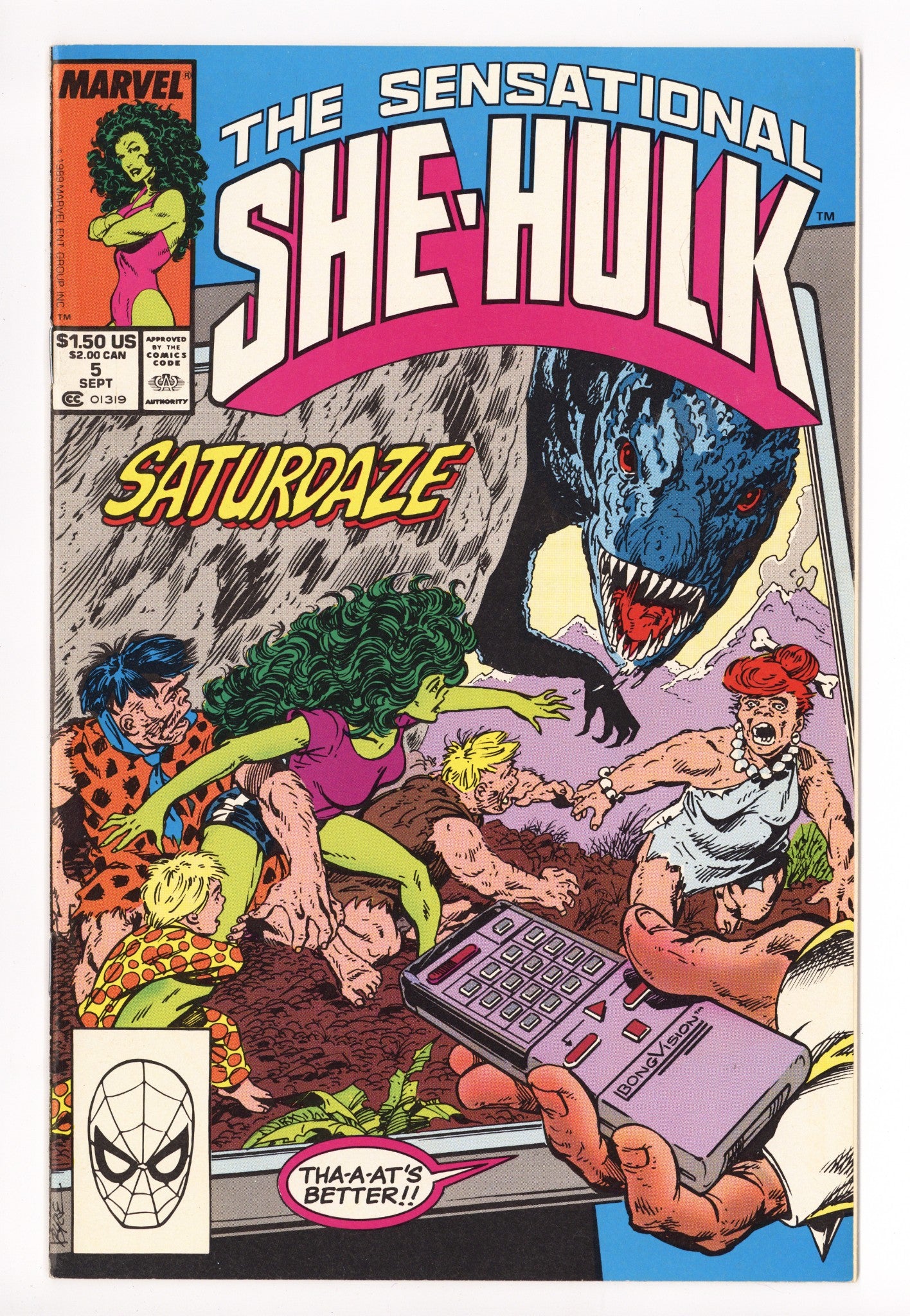 The Sensational She-Hulk 5 High Grade (1989) 