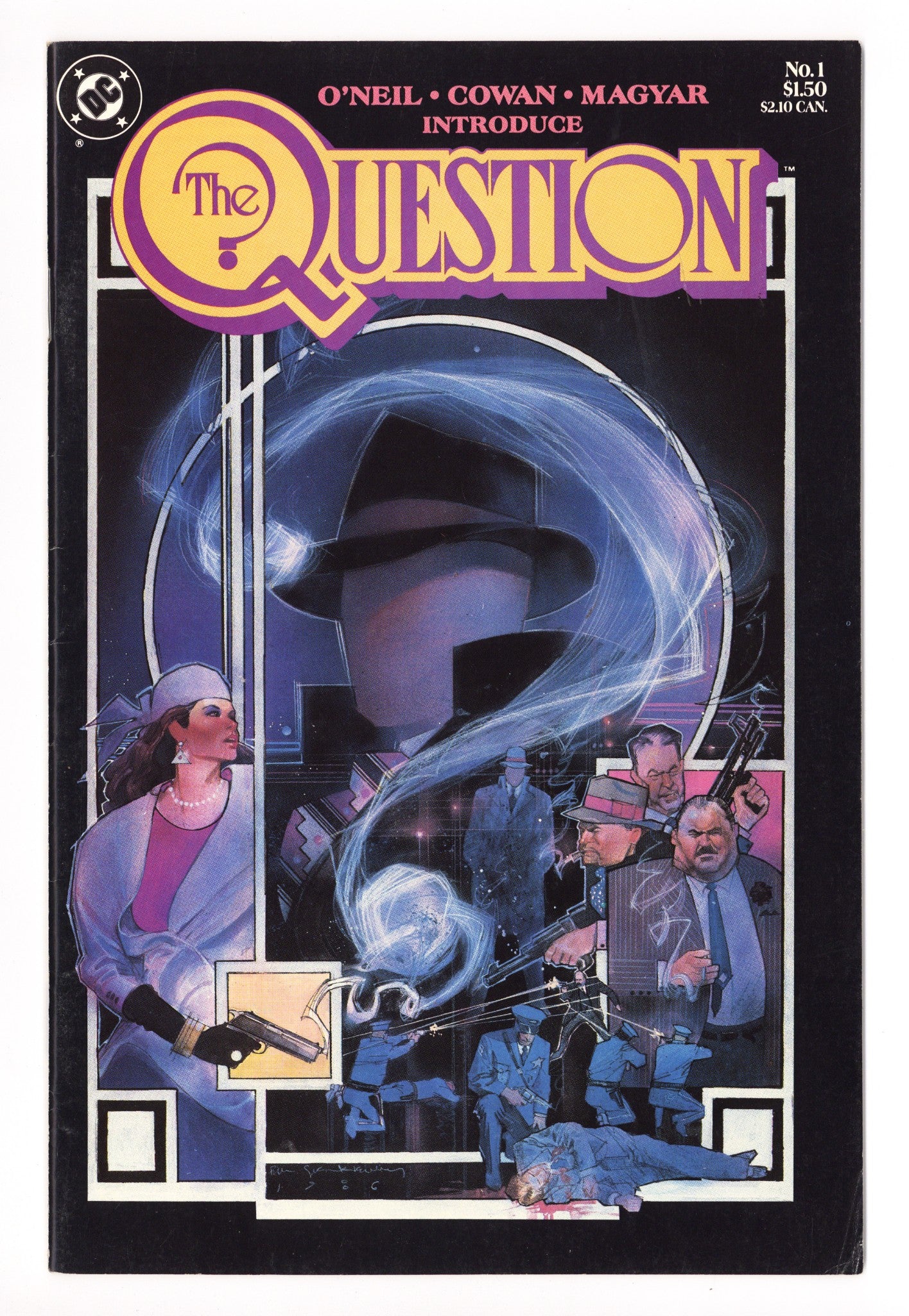 The Question Vol 1 1 Mid Grade (1987) 