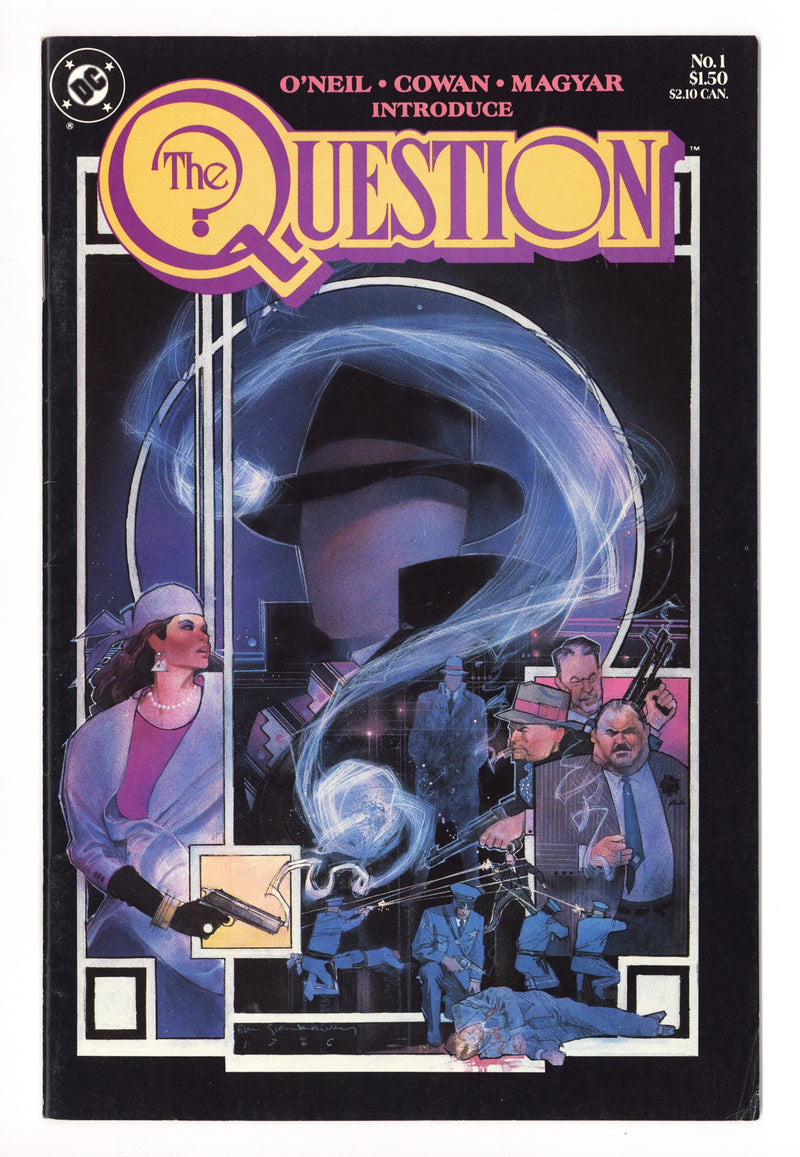 The Question Vol 1 1 Mid Grade (1987) 