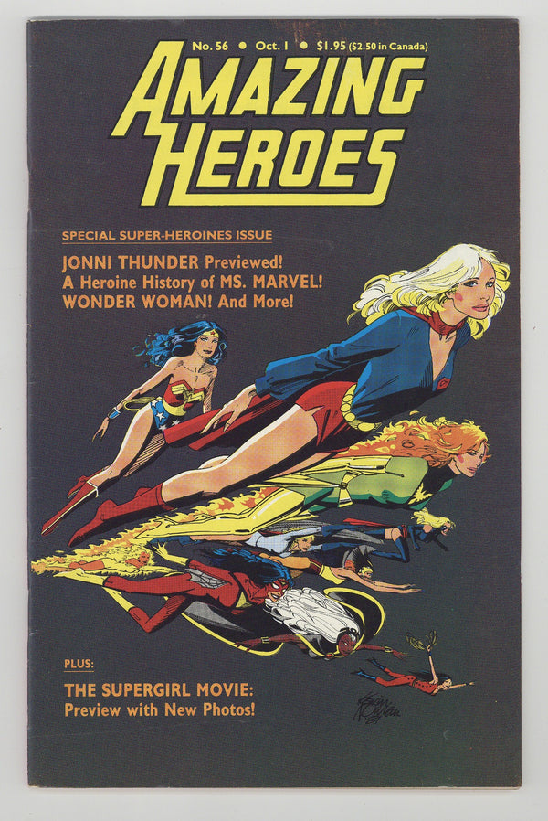 Amazing Heroes 56 Mid Grade (1984)