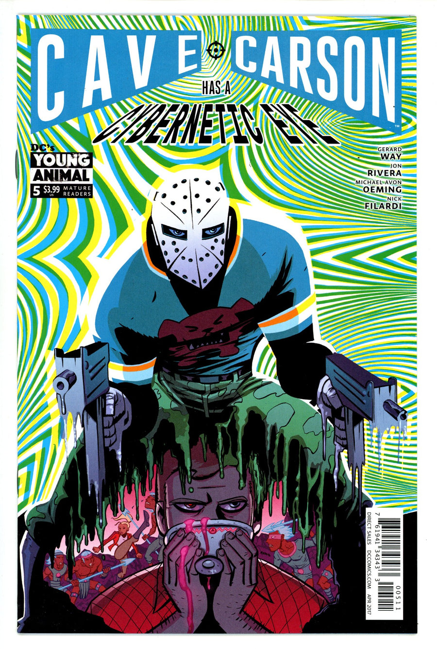Cave Carson Has a Cybernetic Eye 5 High Grade (2017) 