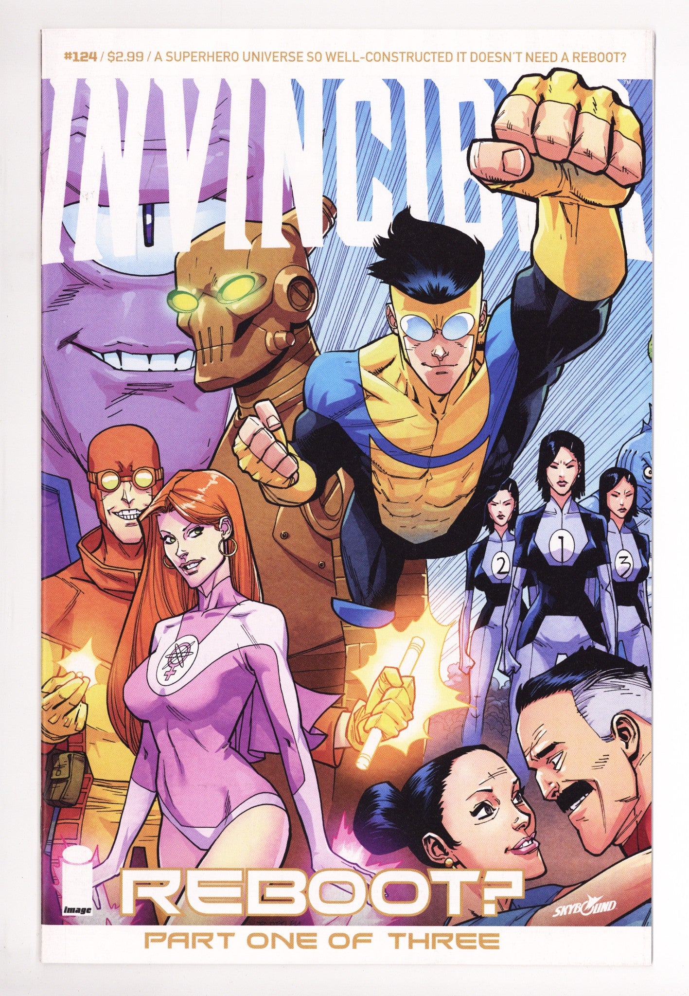 Invincible 124 VF/NM (9.0) (2015) 