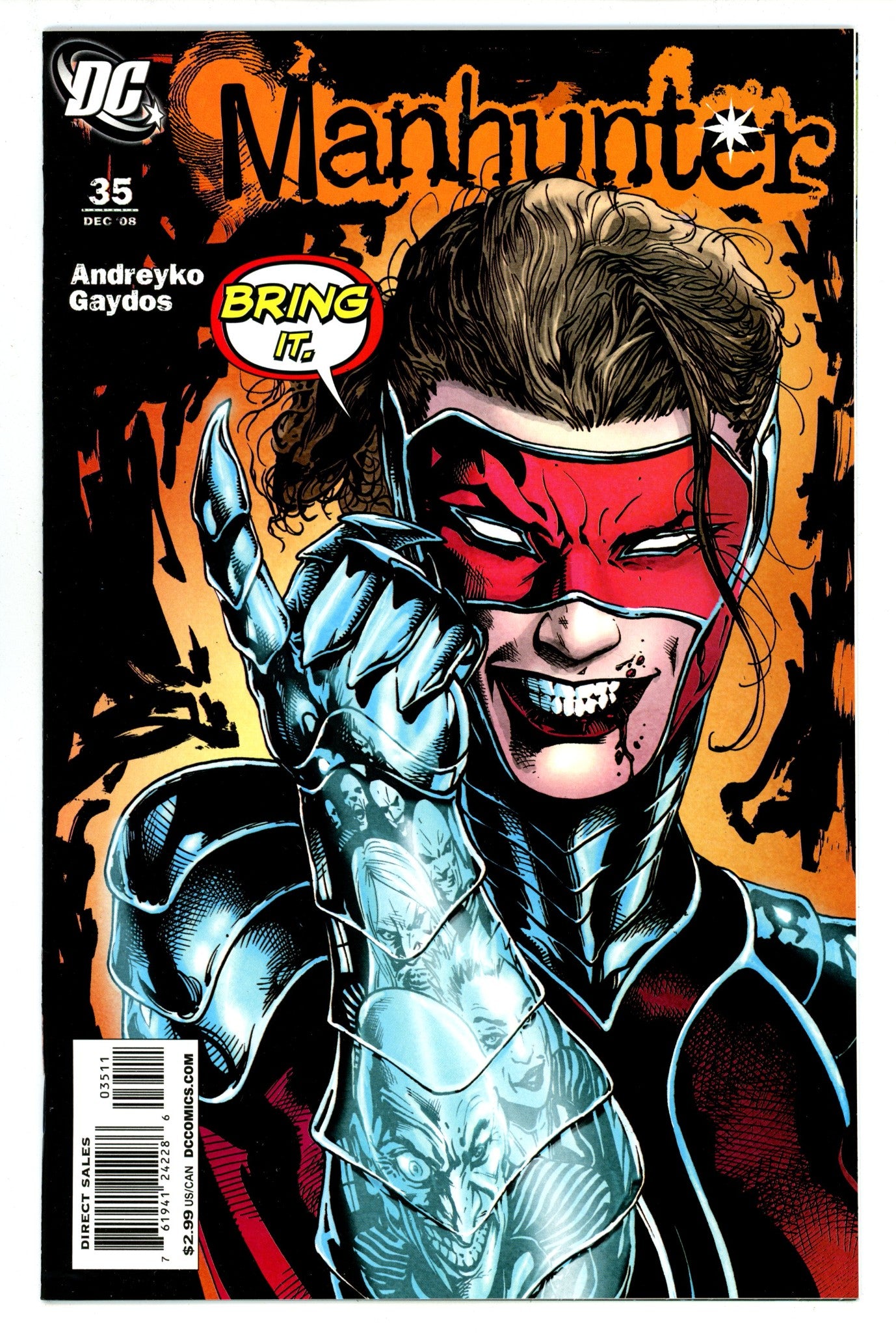 Manhunter Vol 4 35 High Grade (2008) 