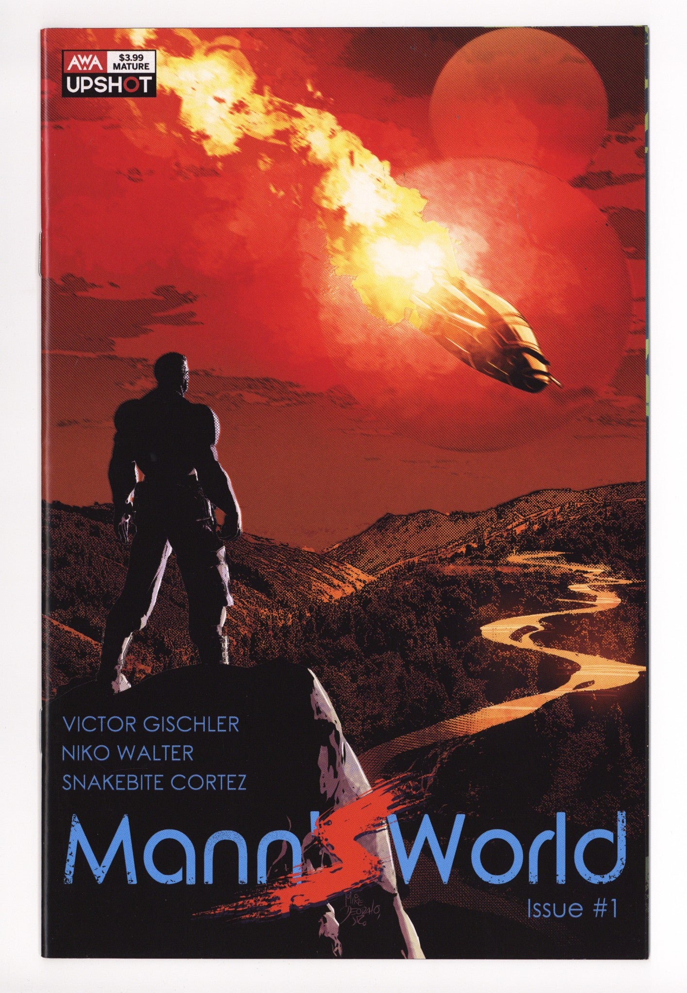 Mann's World   1  High Grade   (2021) Jr.     Variant  