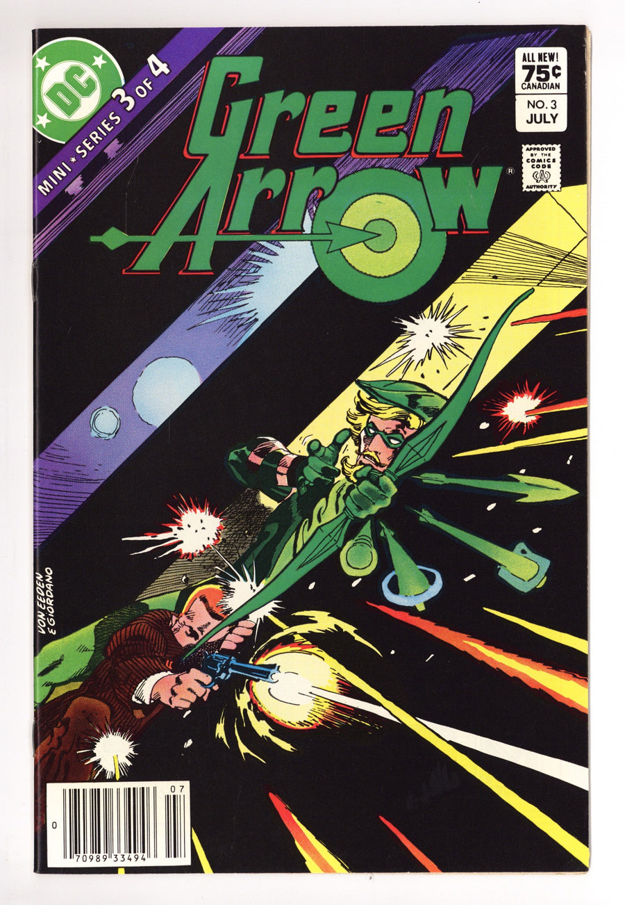 Green Arrow Vol 1 3 VF/NM (9.0) (1983) Canadian Price Variant 