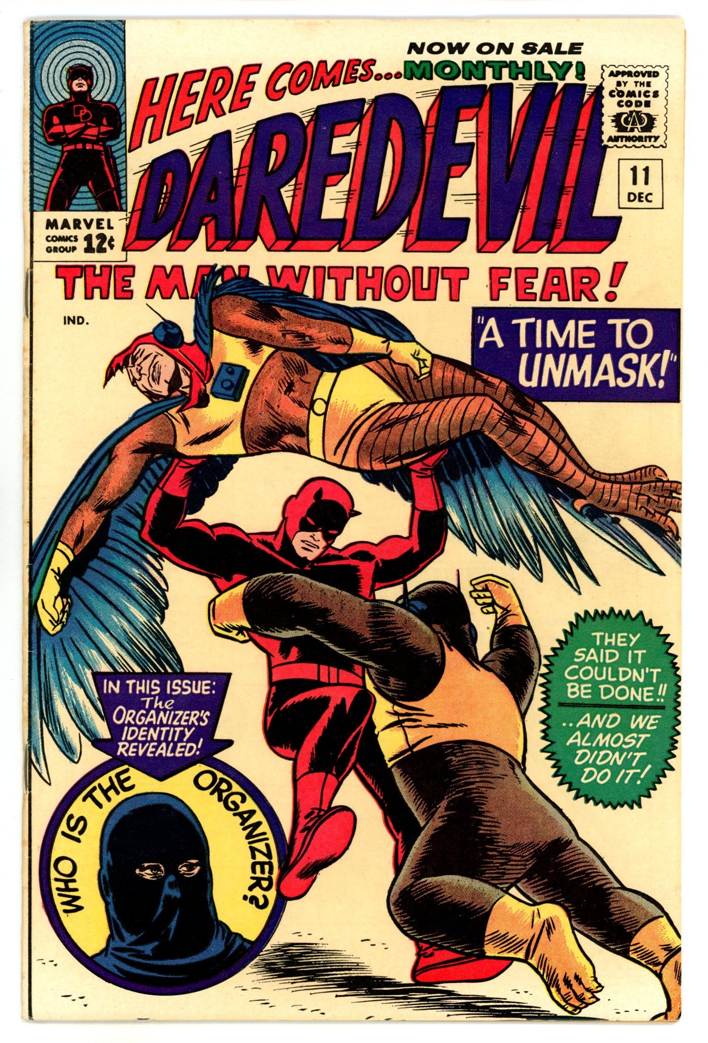 Daredevil Vol 1 11  VF (8.0)  (1965)  