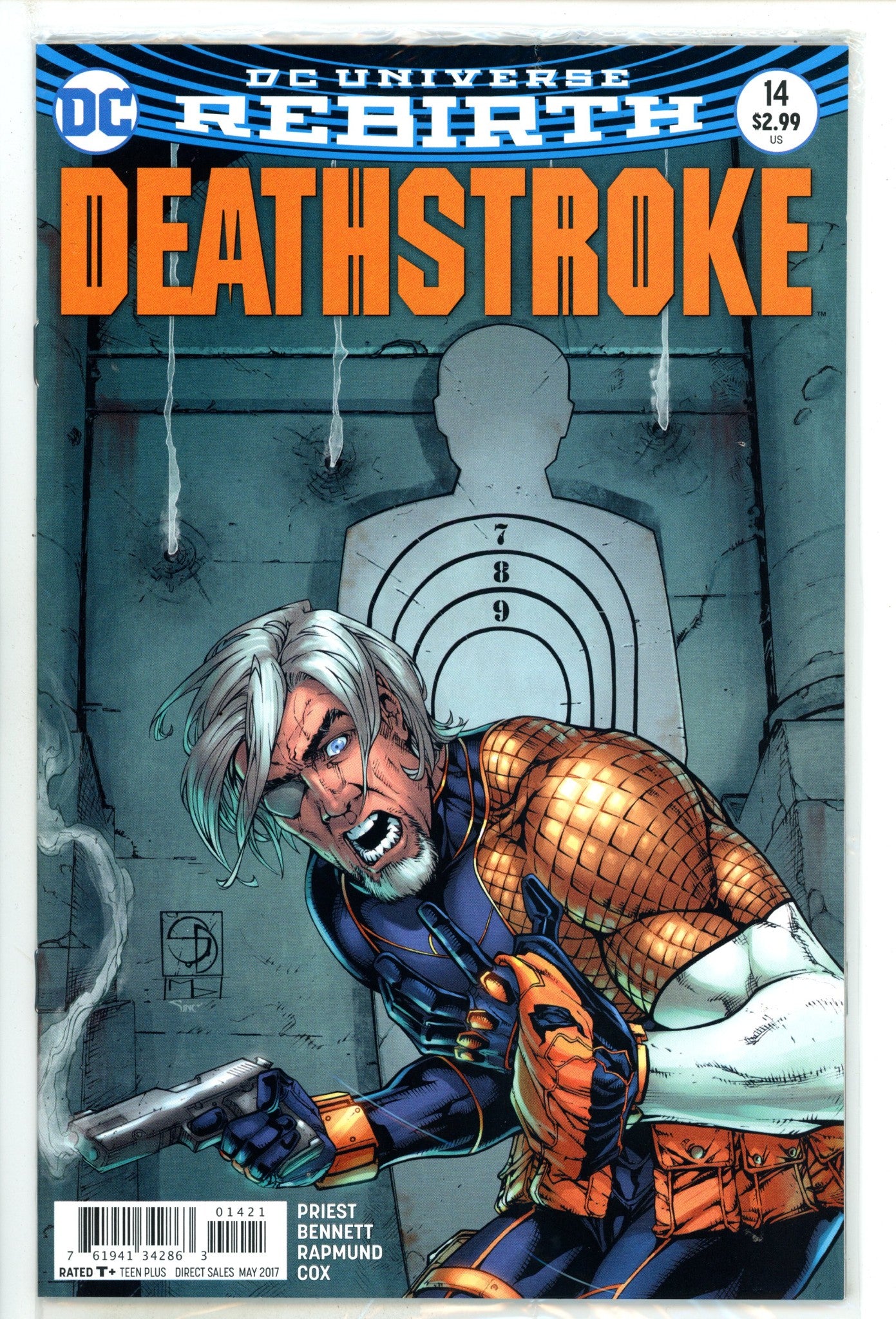 Deathstroke Vol 4 14 New, Sealed (2017) Davis Variant 