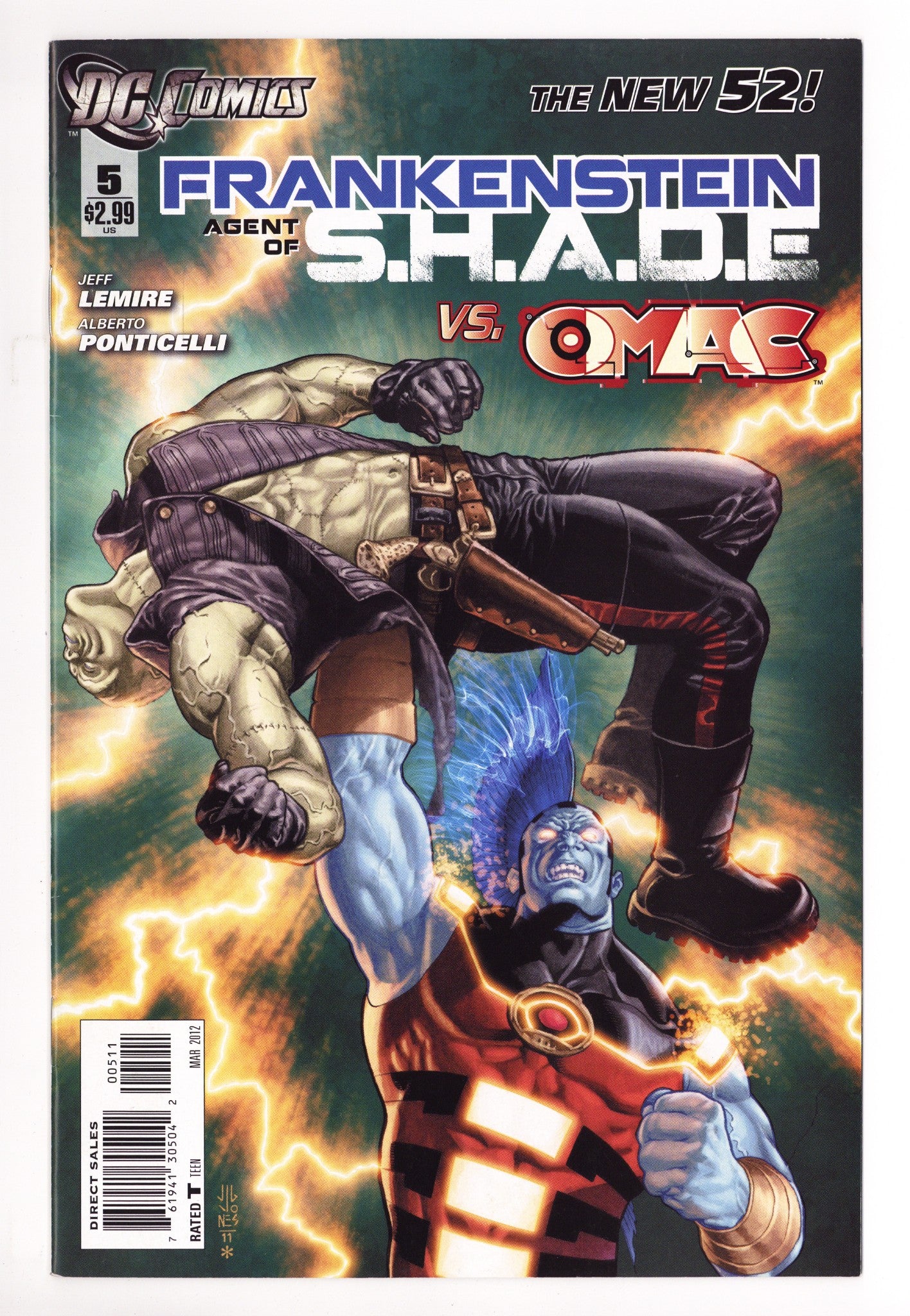 Frankenstein, Agent of S.H.A.D.E. 5 High Grade (2012) 