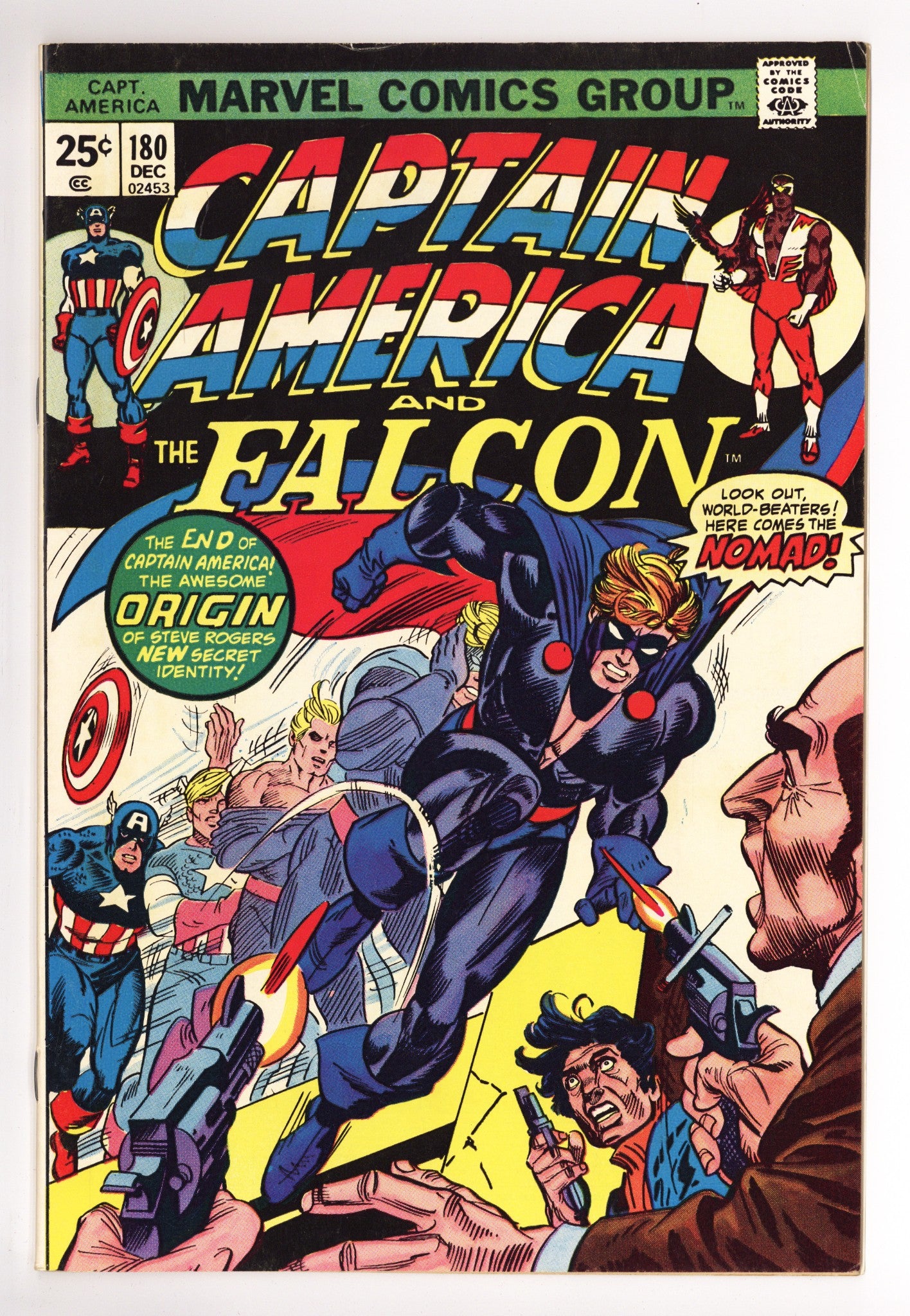 Captain America Vol 1 180 FN/VF (7.0) (1974) 
