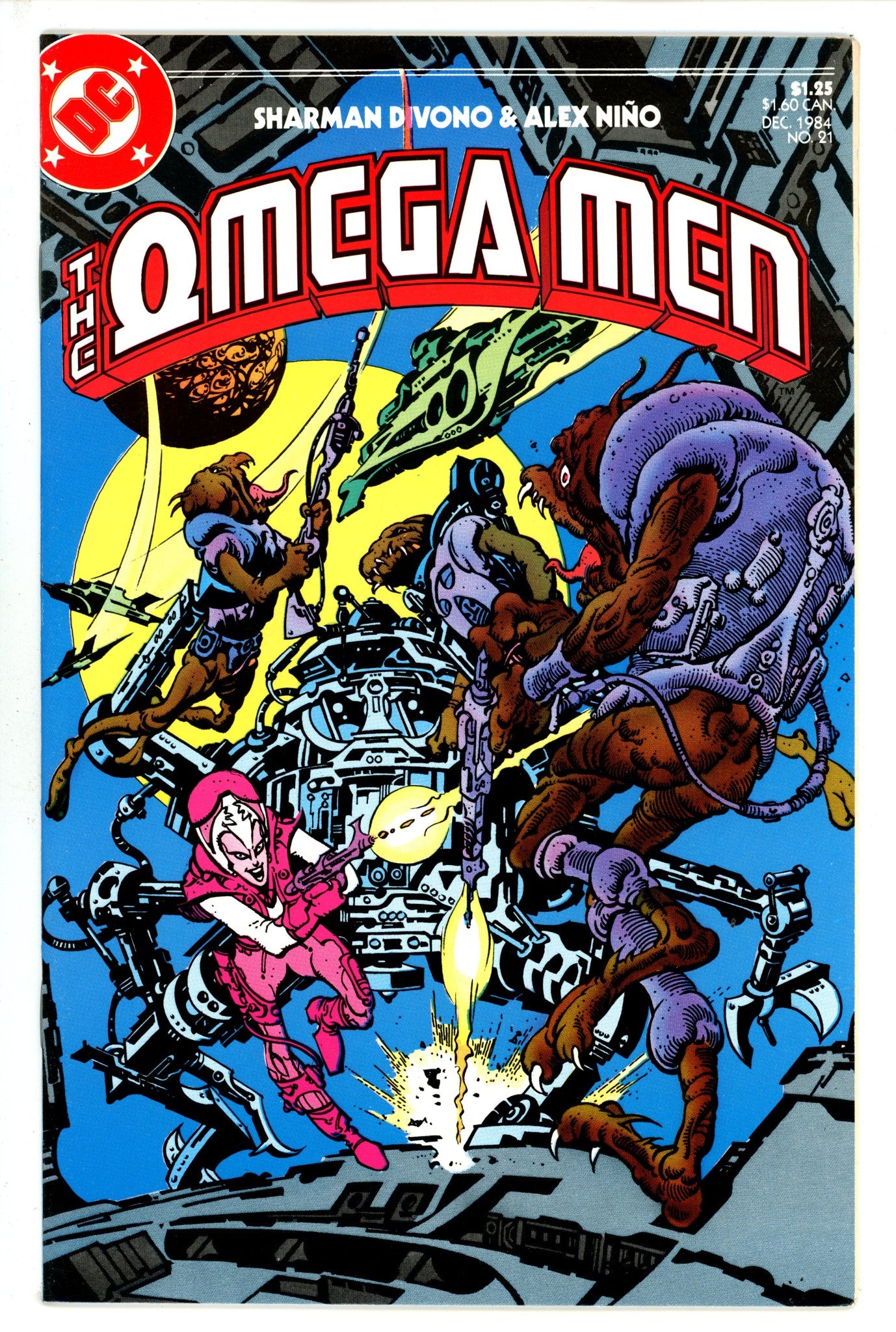 The Omega Men Vol 1 21 (1984)
