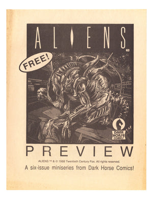 Aliens Preview [nn] FN/VF (7.0) (1988)