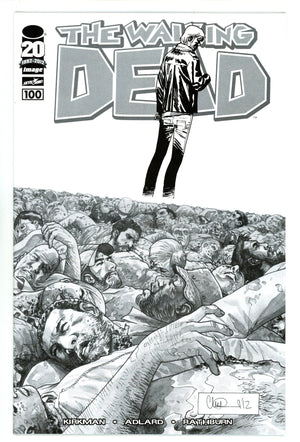 The Walking Dead 100 NM (9.4) (2012) Adlard B&W Incentive Variant
