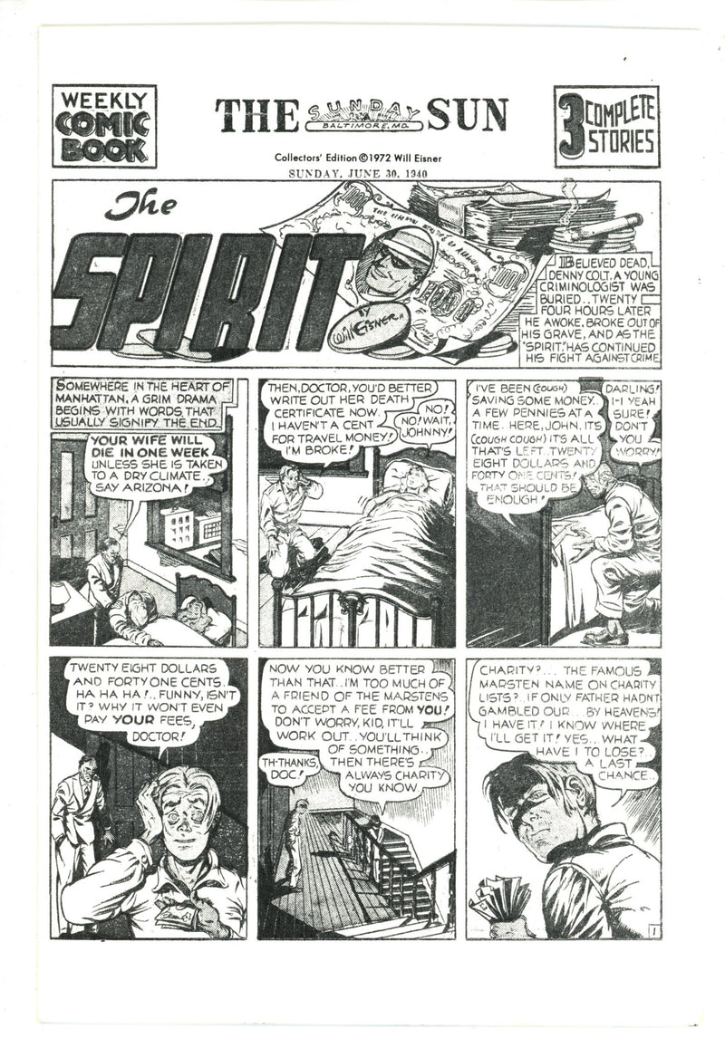 The Spirit: The Spirit As A Human Being [nn] Collector'S Edition (1972)