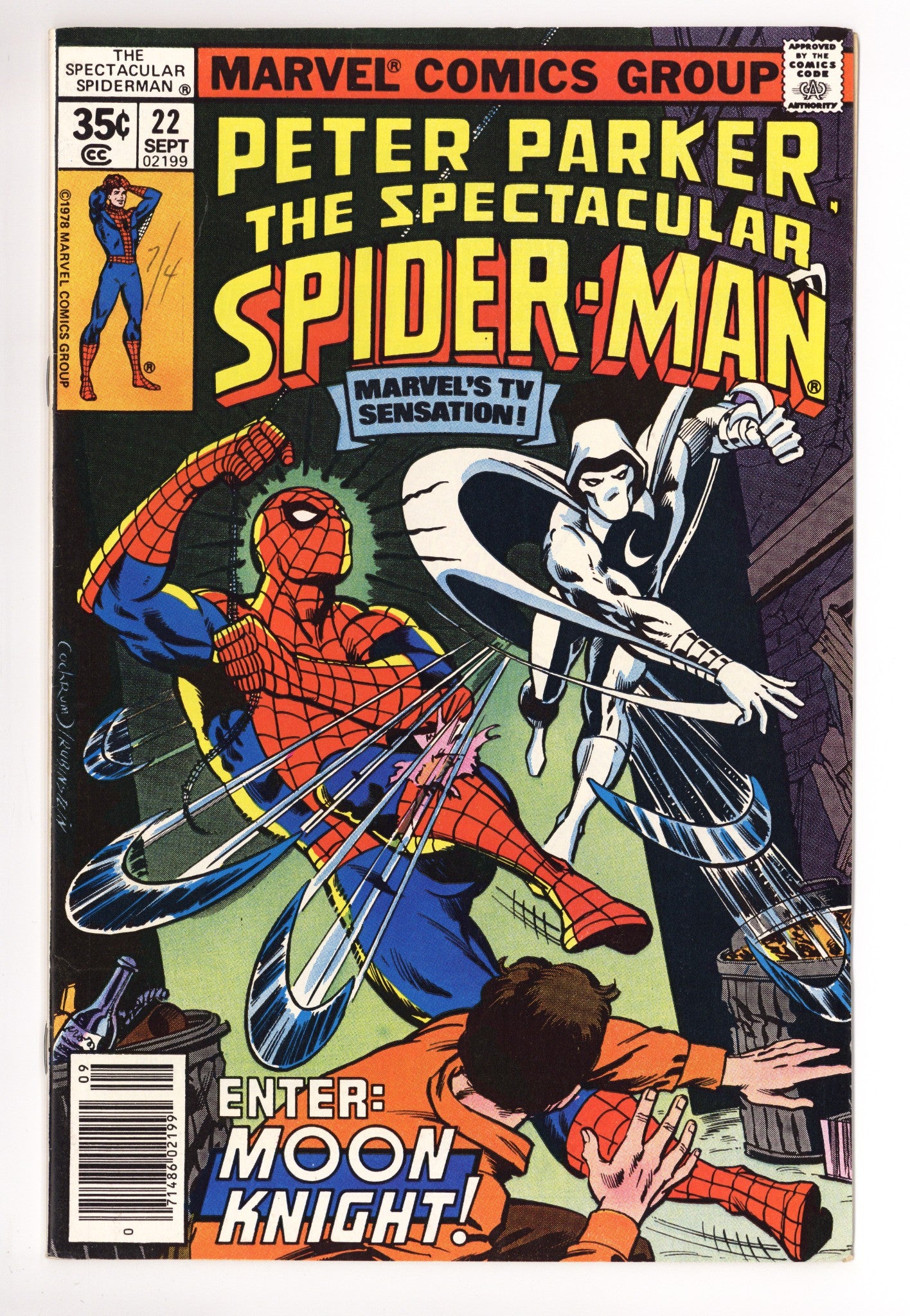 The Spectacular Spider-Man Vol 1 22 FN/VF (7.0) (1978) 