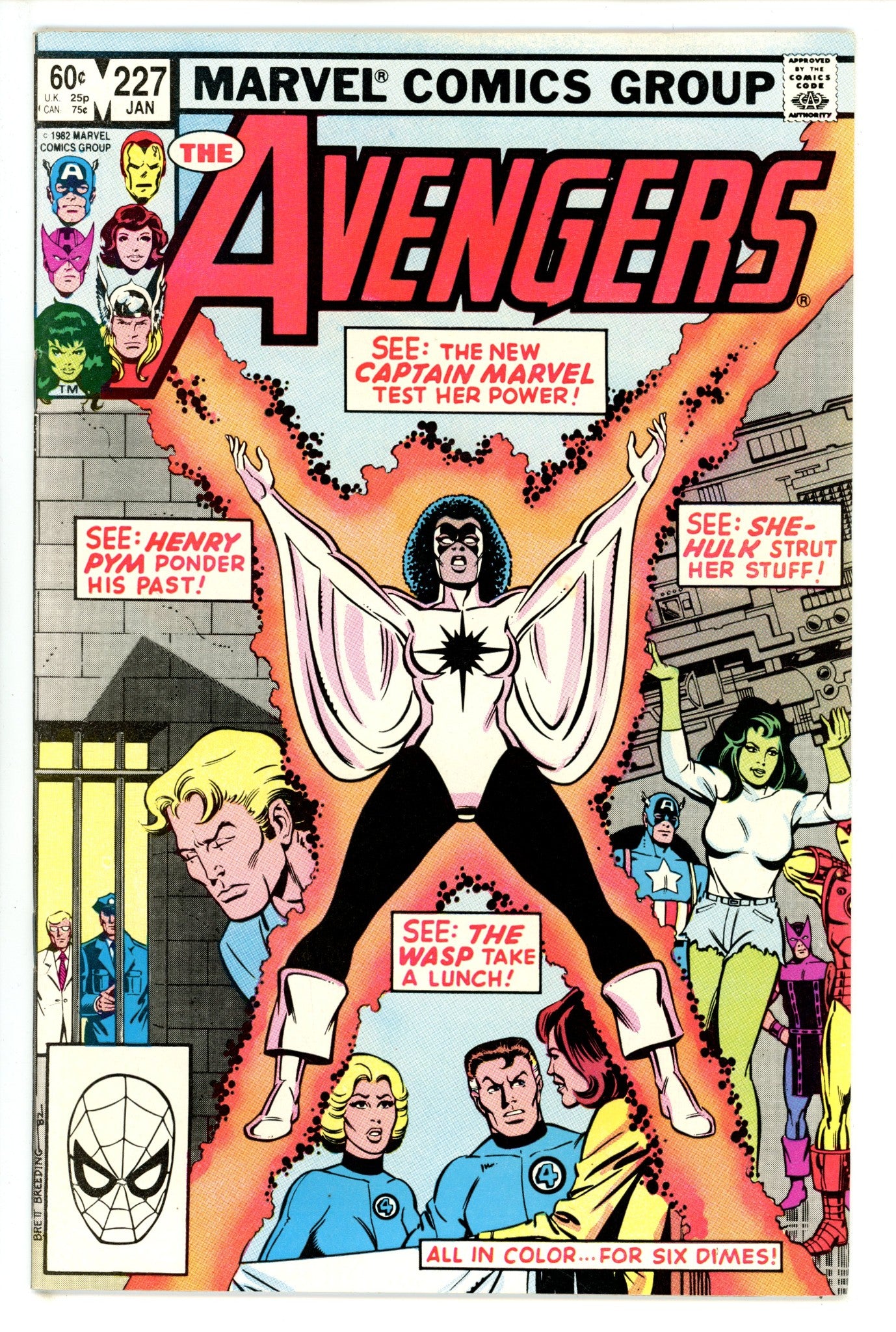 The Avengers Vol 1 227 VF- (1983)