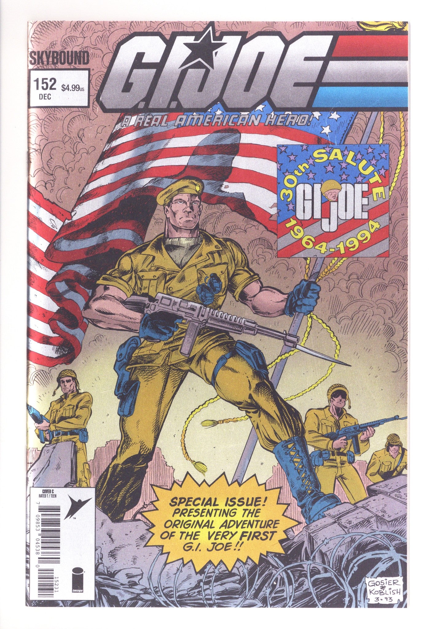 Gi Joe A Real American Hero 152 Gosier Foil Variant (2025)