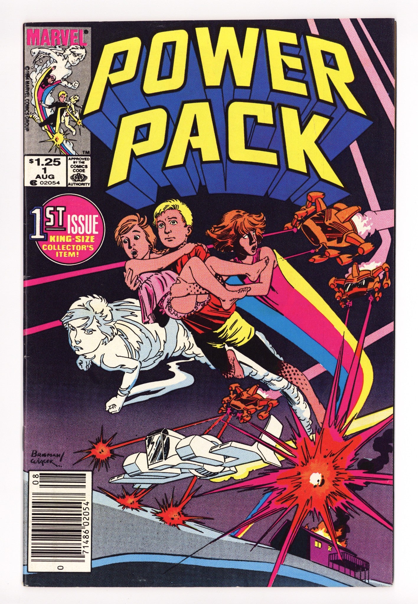 Power Pack Vol 1 1 FN+ (6.5) (1984) Canadian Price Variant 