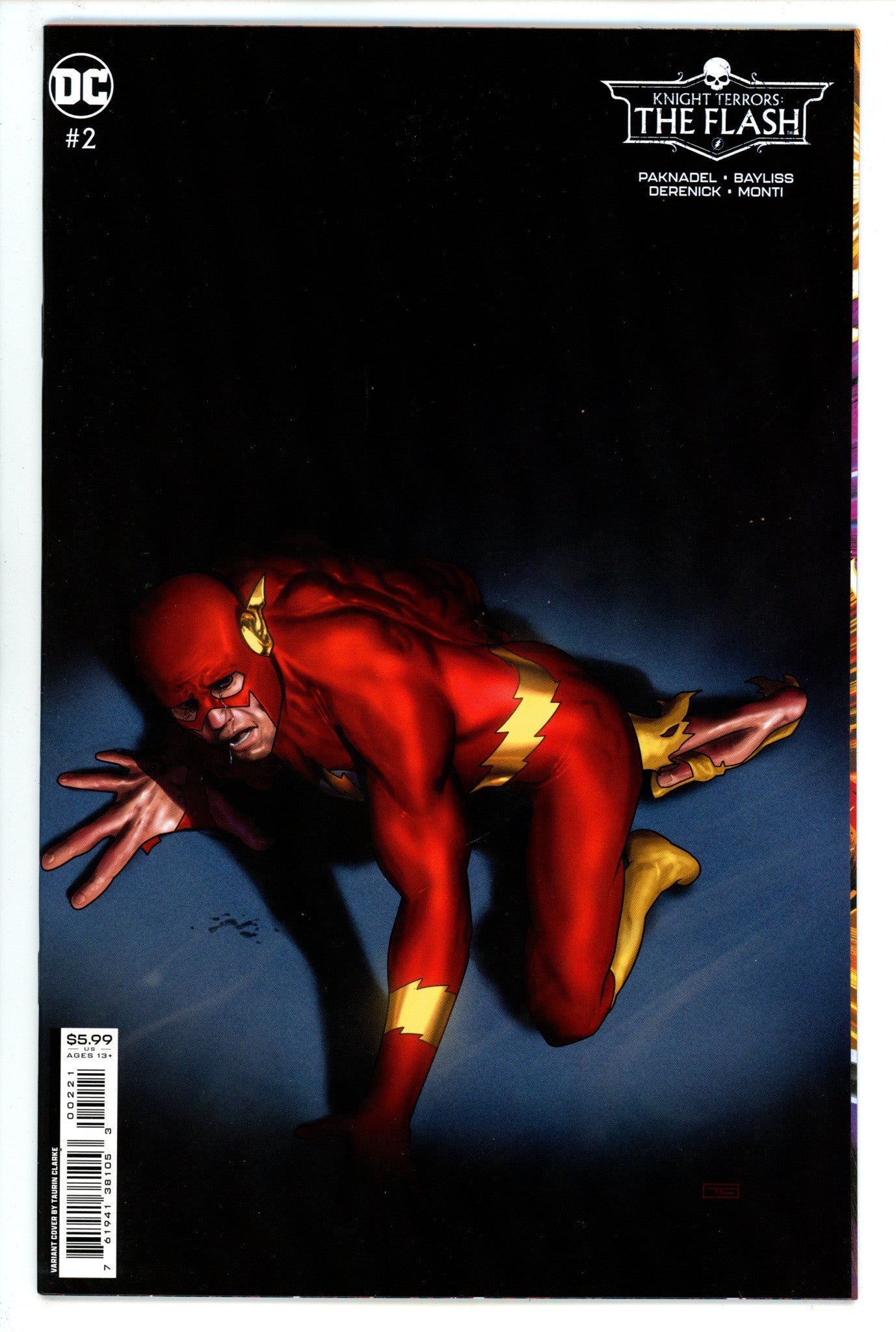Knight Terrors: The Flash 2 High Grade (2023) Clarke Variant 