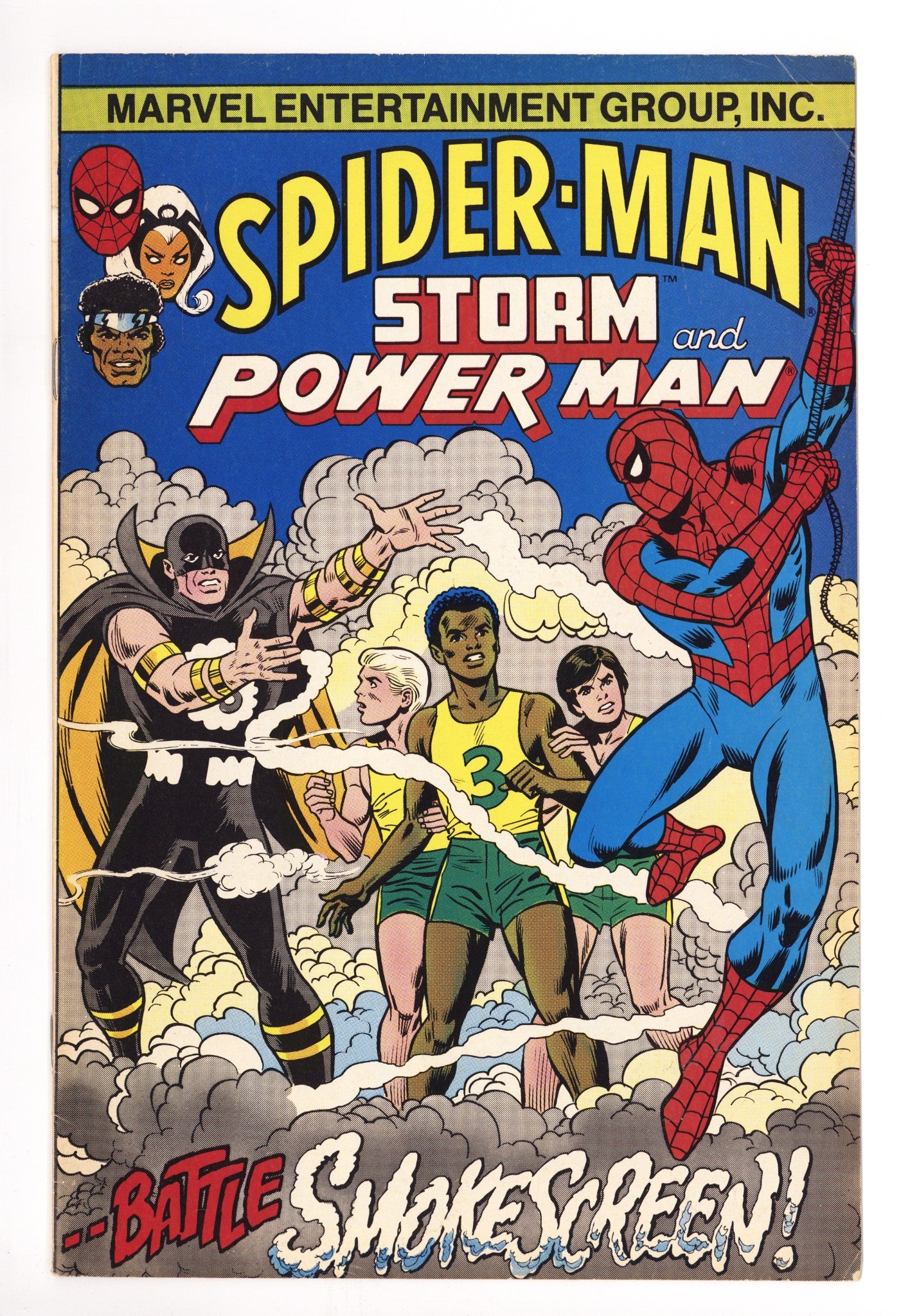 Spider-Man, Storm and Power Man [nn] Mid Grade (1991) 