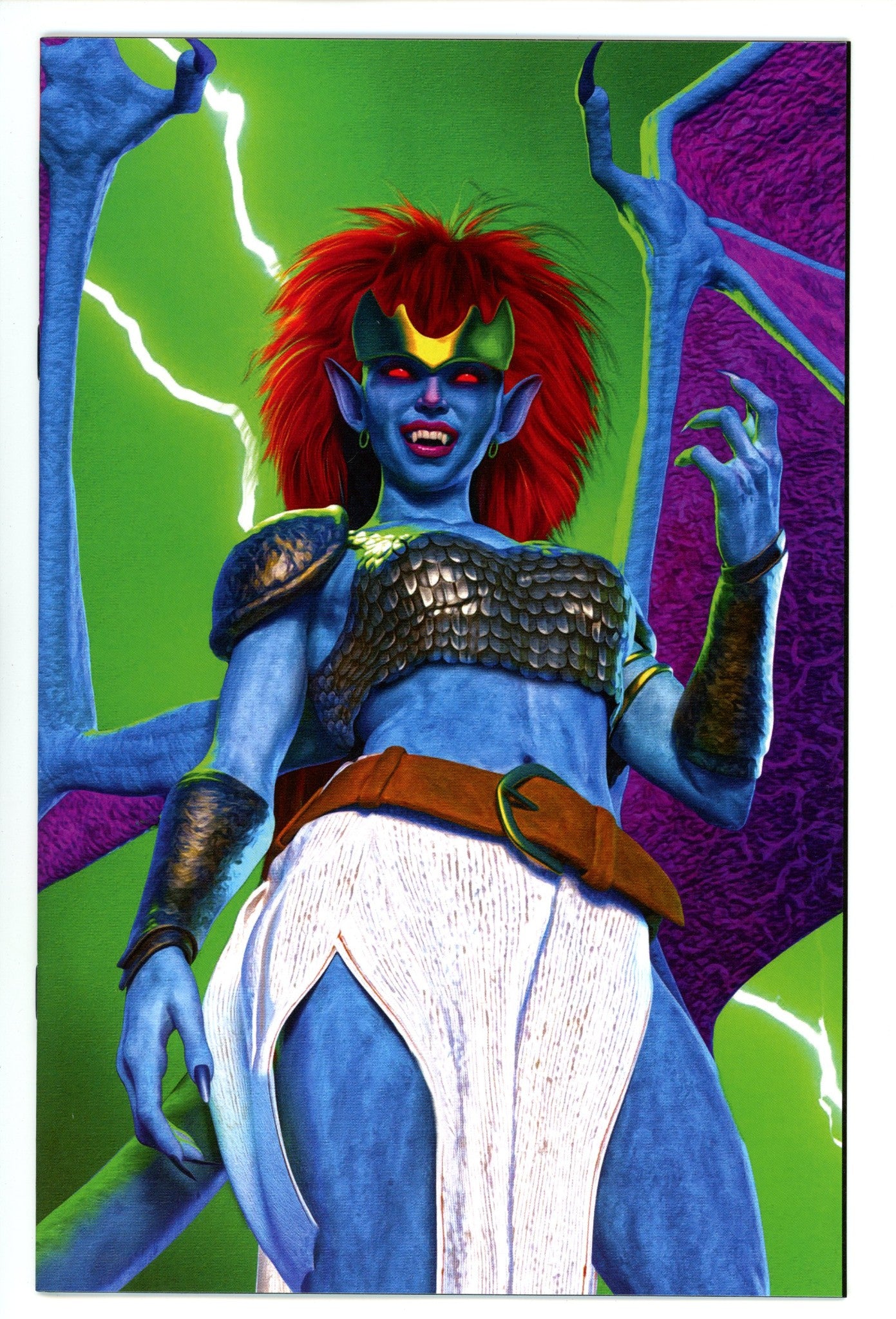 Gargoyles Demona 1 Spears Virgin Metal Variant NM (2025)