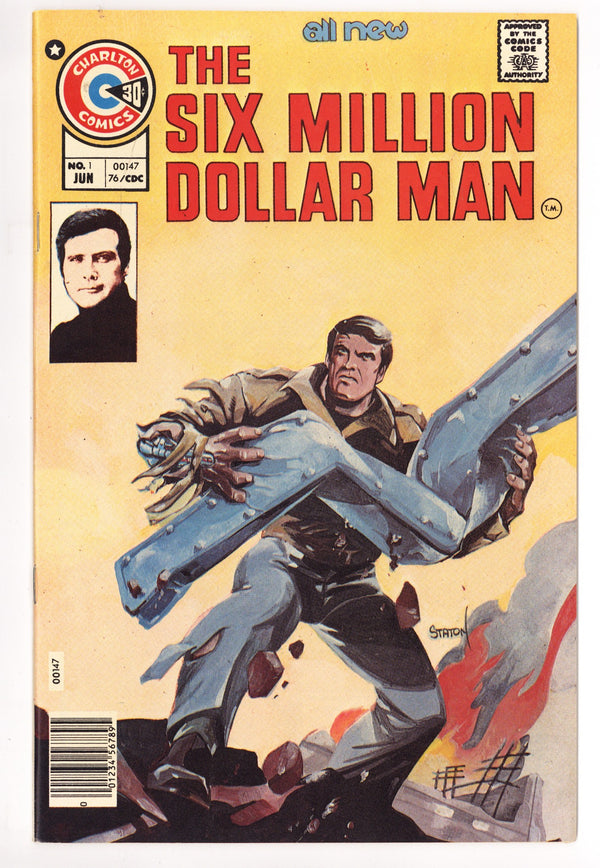 The Six Million Dollar Man 1 NM- (9.2) (1976)