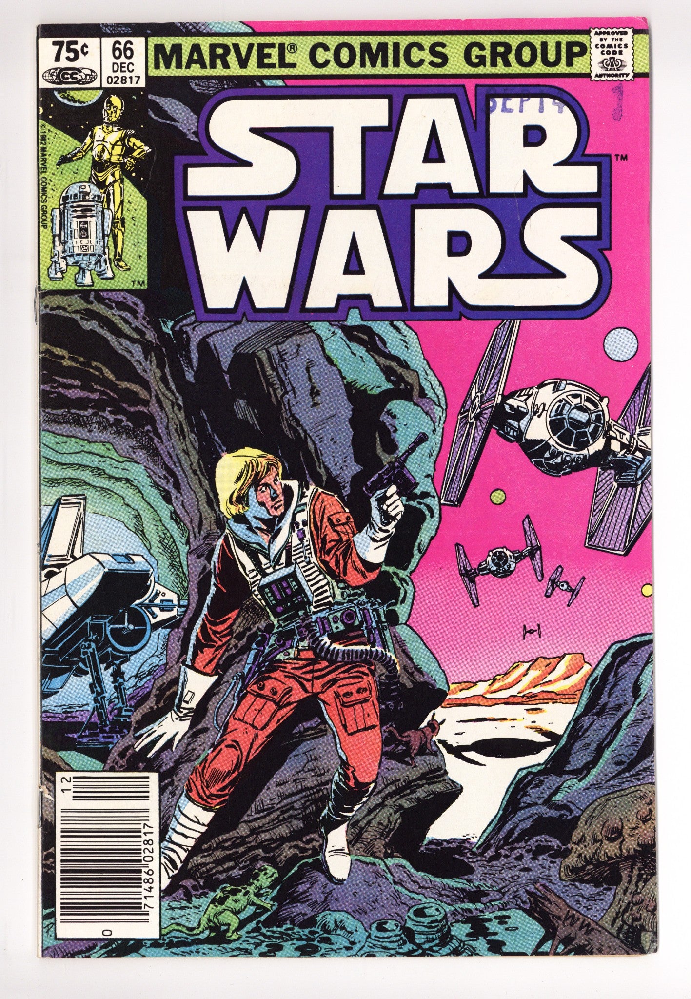 Star Wars Vol 1 66 VF- (7.5) (1982) Canadian Price Variant 