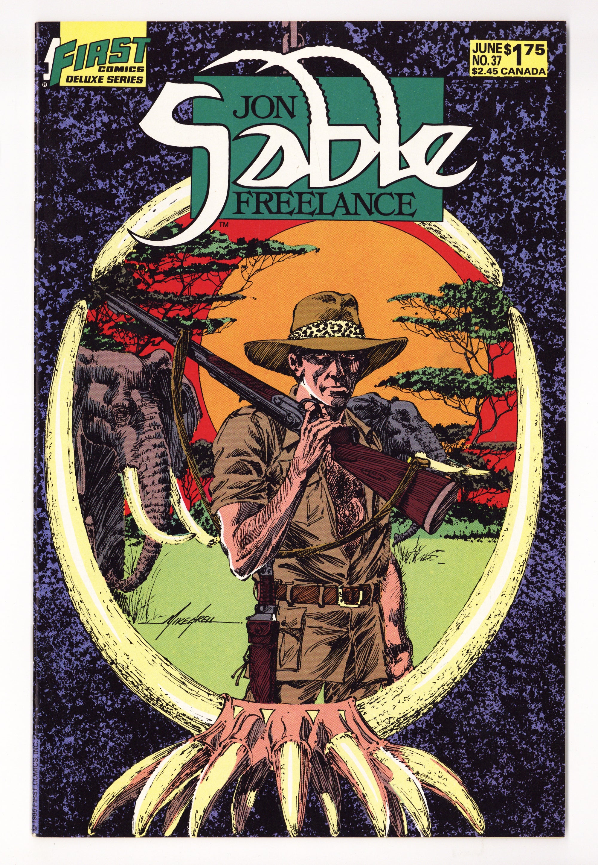 Jon Sable, Freelance 37 High Grade (1986) 