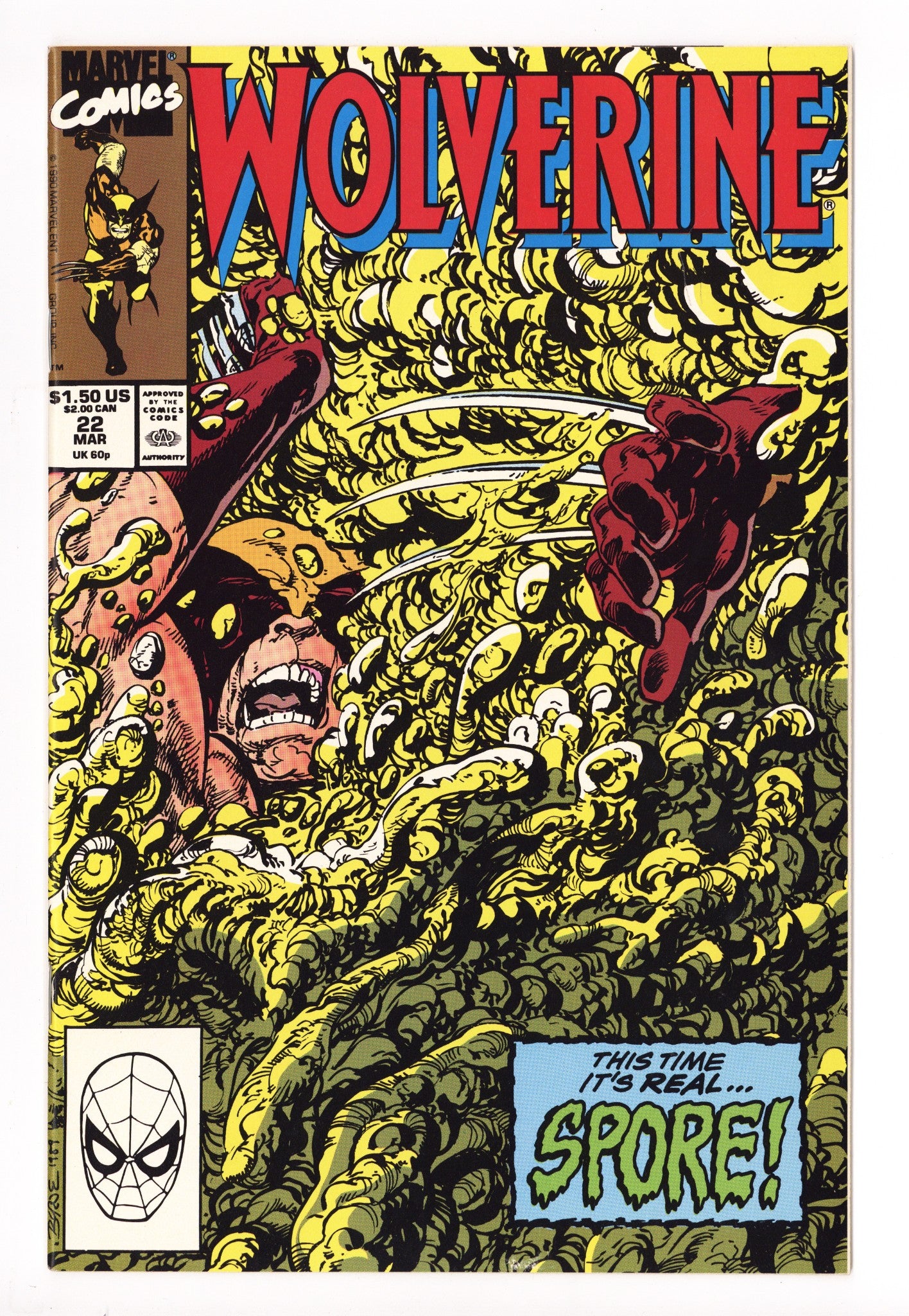 Wolverine Vol 2 22 High Grade (1990) 