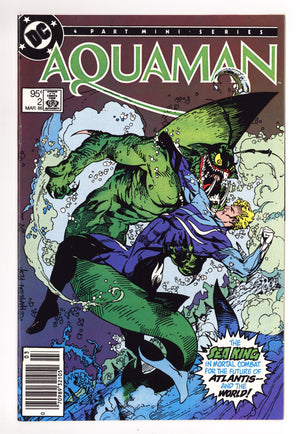Aquaman Vol 2 2 VF/NM (9.0) (1986) Canadian Price Variant