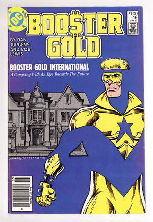 Booster Gold Vol 1 16 FN/VF (7.0) (1987) Canadian Price Variant