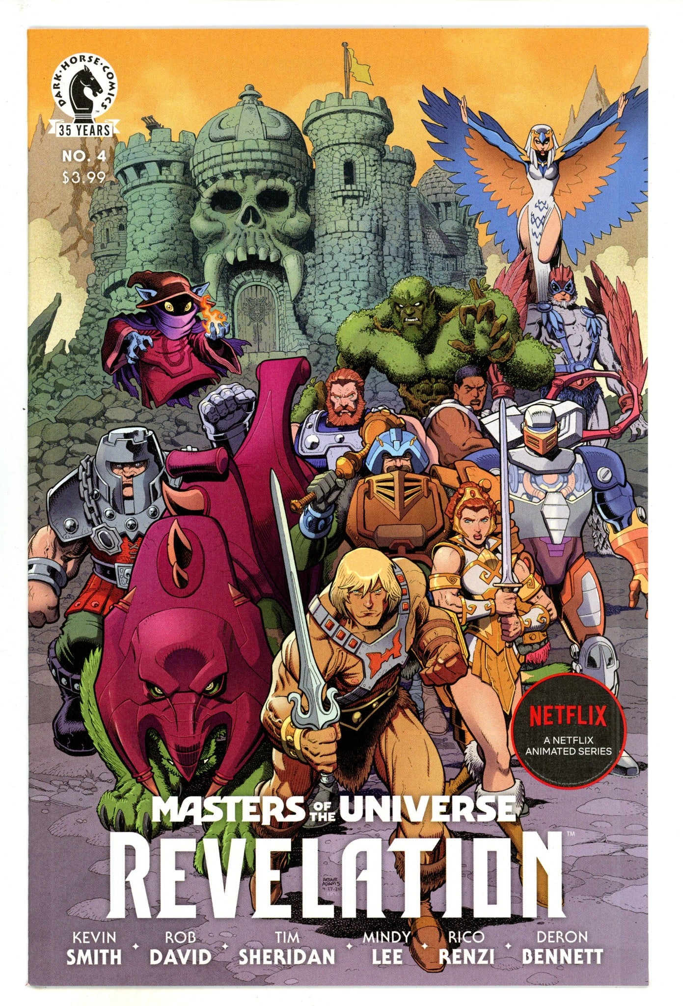 Masters of the Universe: Revelation   4  High Grade   (2021) Adams     Variant  