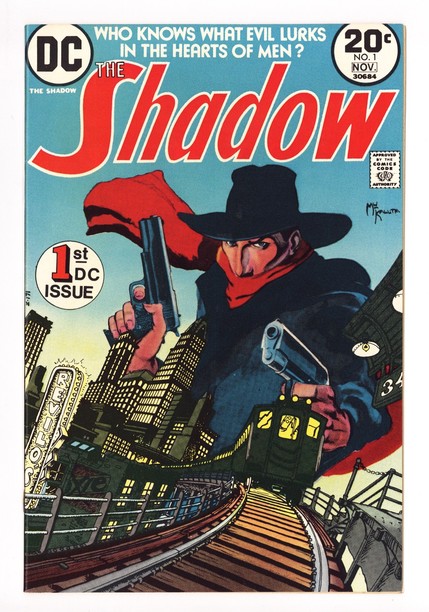 The Shadow Vol 1 1 VF+ (8.5) (1973) 