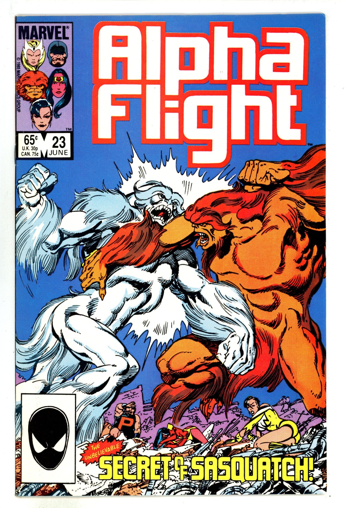 Alpha Flight Vol 1 23 High Grade (1985) 