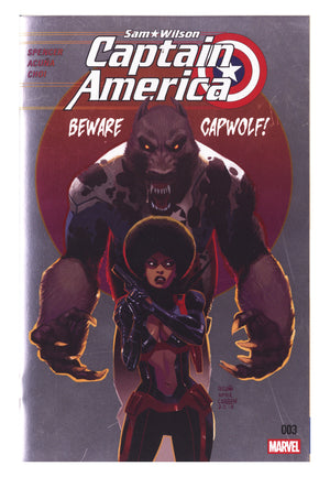 Sam Wilson: Captain America Reissue 3 NM (9.4) /600 (2025) Foil Whatnot Exclusive Variant